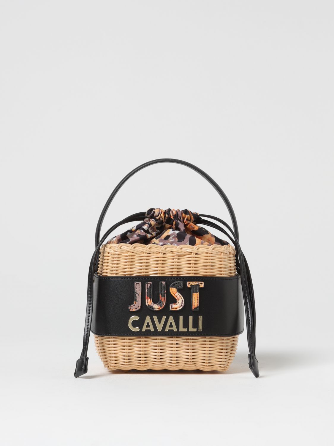 Shop Just Cavalli Handbag  Woman Color Natural