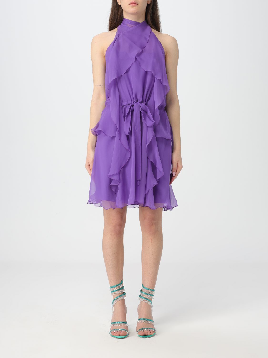 Alberta Ferretti Dress  Woman Colour Violet