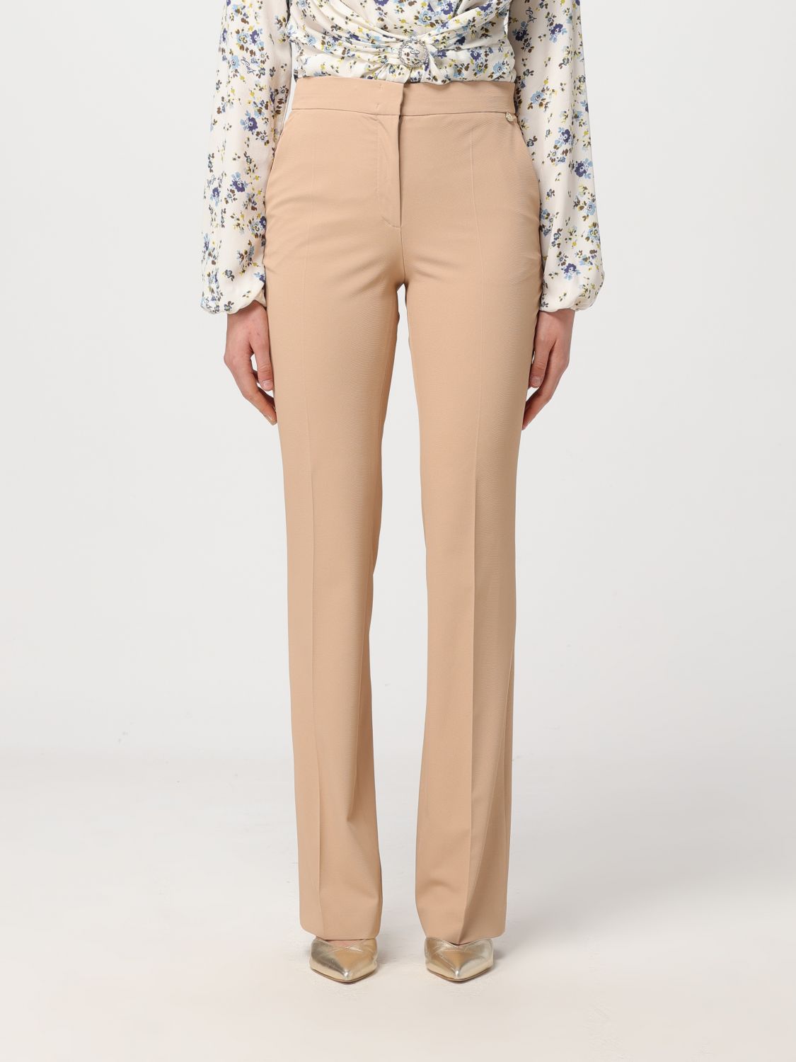 Liu •jo Pants Liu Jo Woman Color Beige