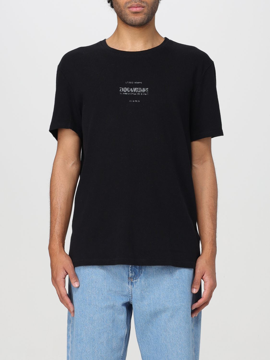 Zadig & Voltaire T-shirt  Men Colour Black