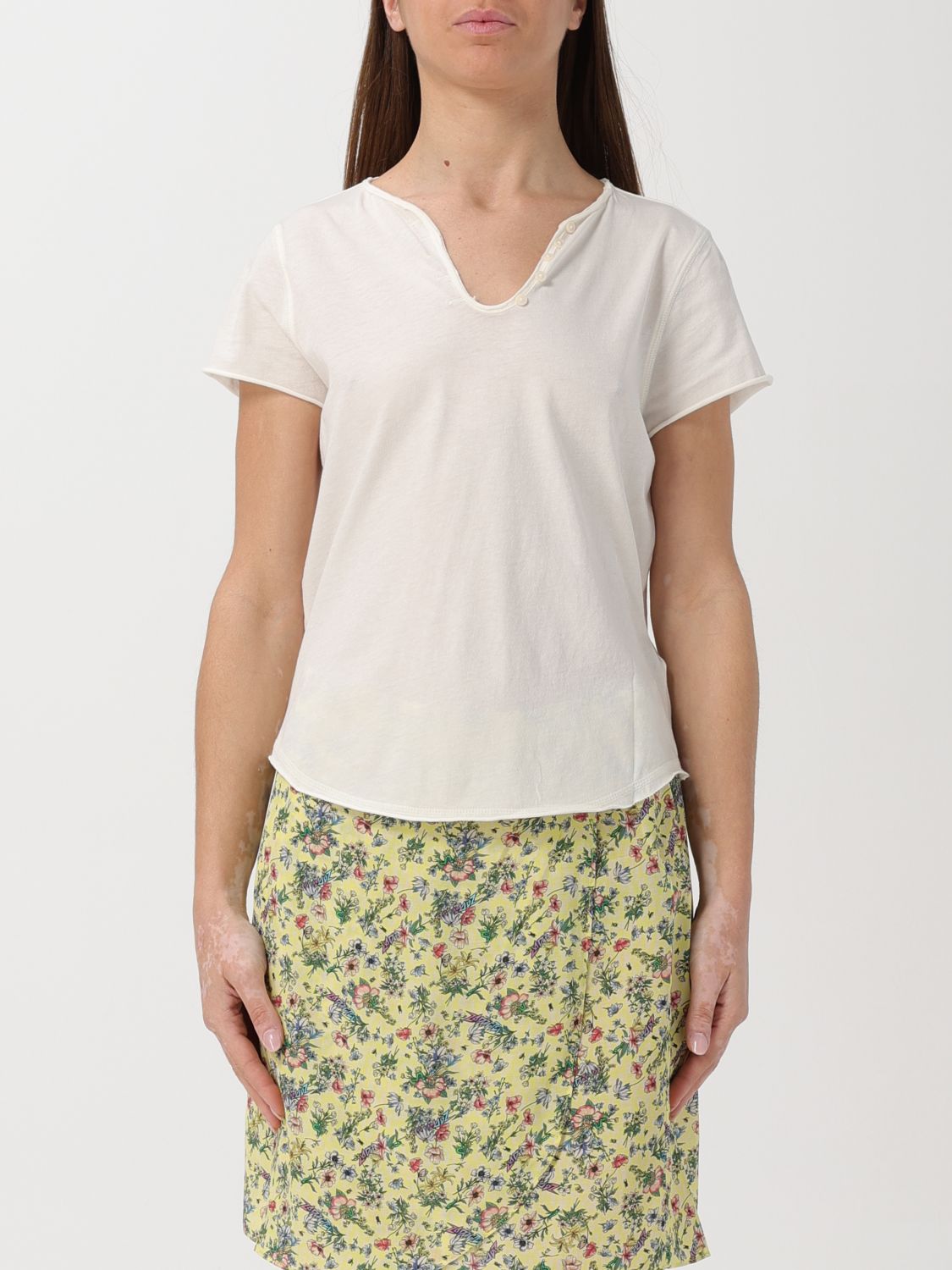 Shop Zadig & Voltaire T-shirt  Woman Color White