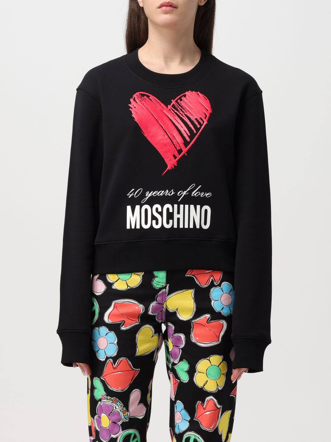Moschino Couture Sweatshirt  Woman Colour Black