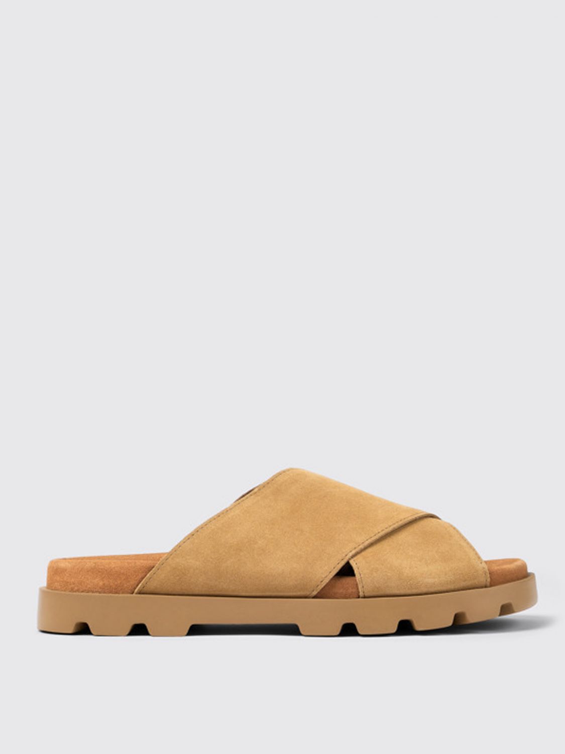 Shop Camper Sandals  Men Color Brown