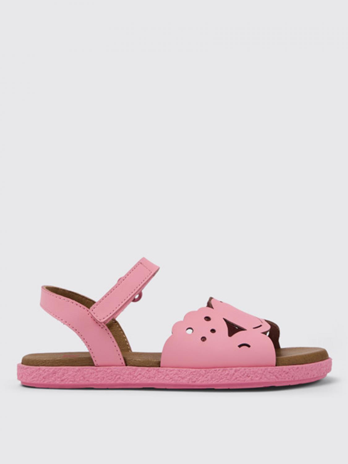 Camper Sandals For Girls In Pink