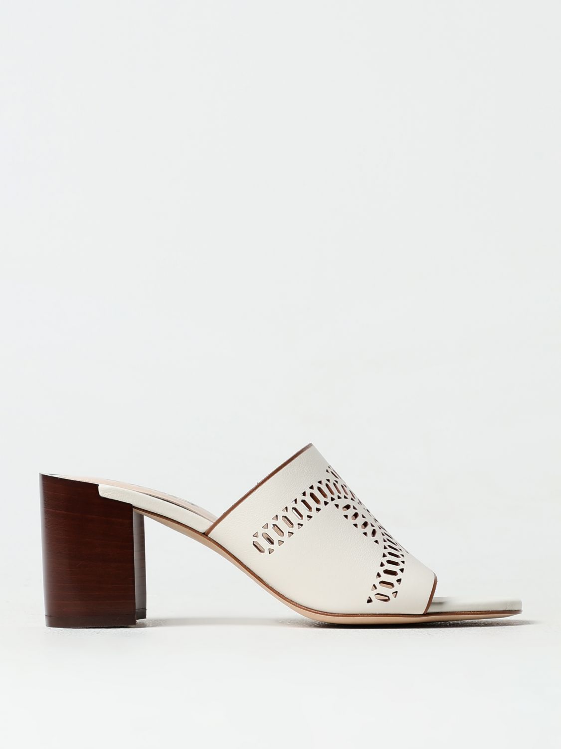 Tod's Heeled Sandals  Woman Color Ivory