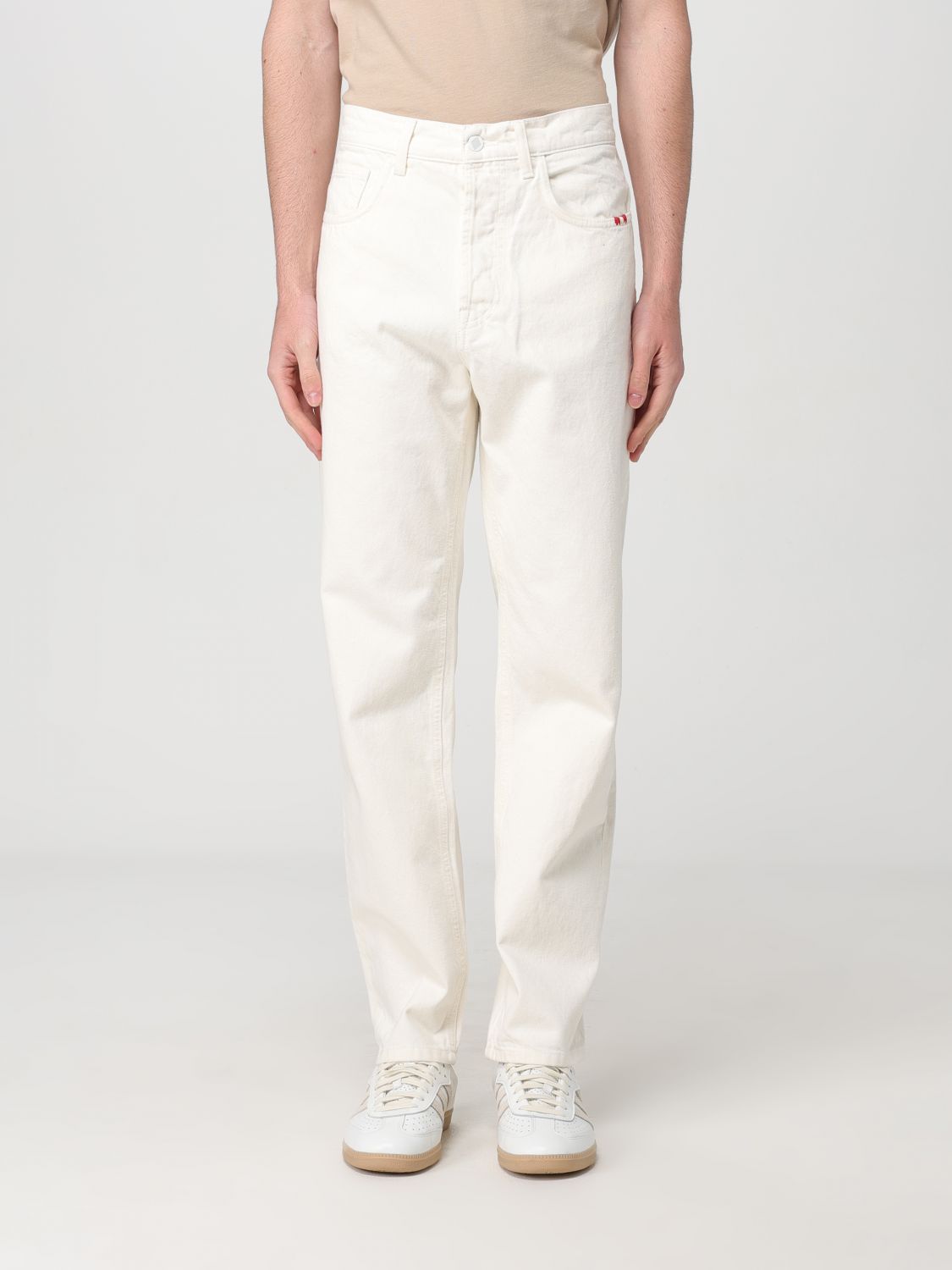 Amish Jeans  Men Color White In Neutral