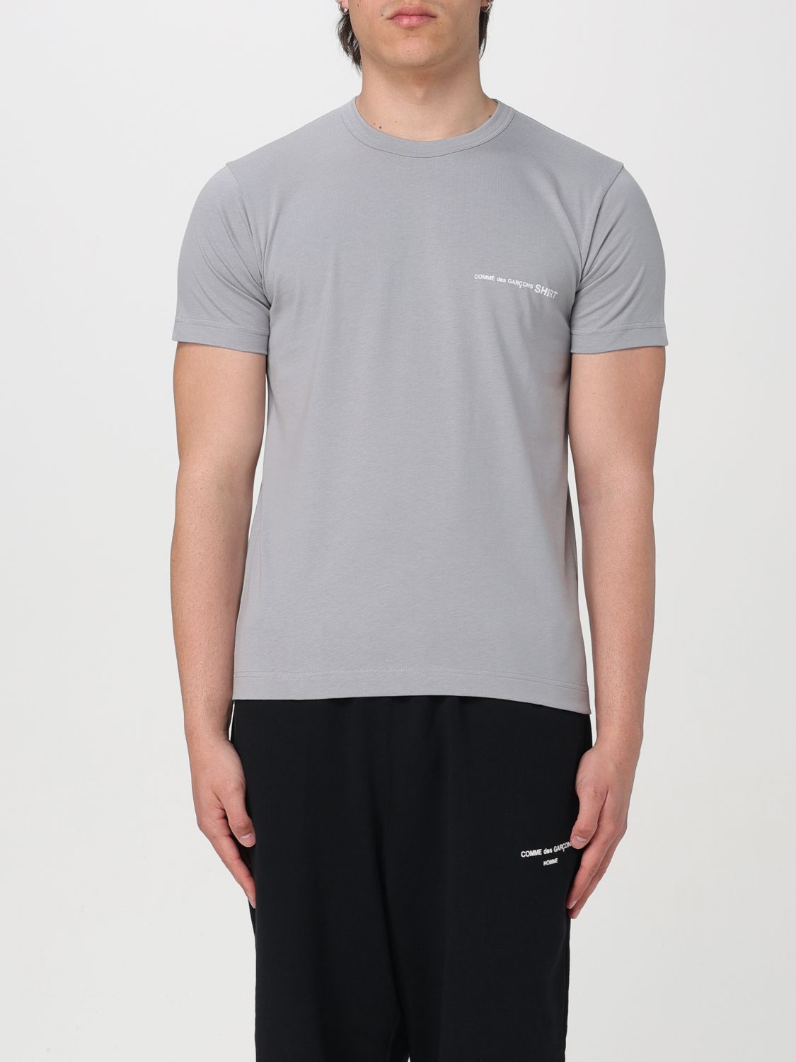 Comme Des Garçons T-shirt Comme Des Garcons Men Color Grey In 灰色