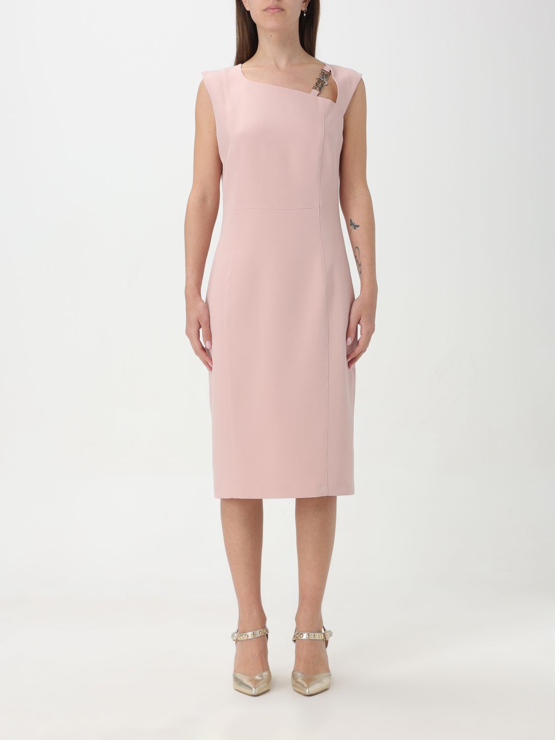 Shop Liu •jo Dress Liu Jo Woman Color Pink