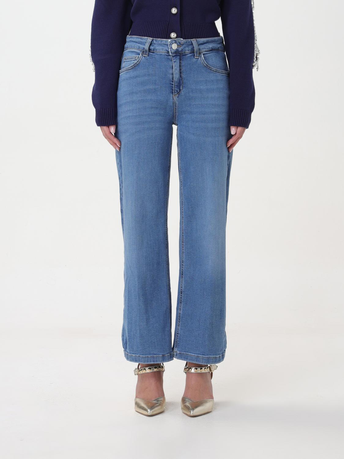 Shop Liu •jo Jeans Liu Jo Woman Color Blue