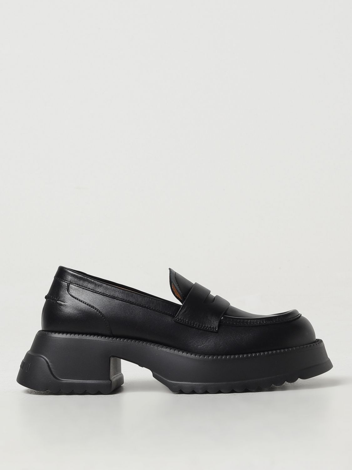 Shop Marni Loafers  Woman Color Black