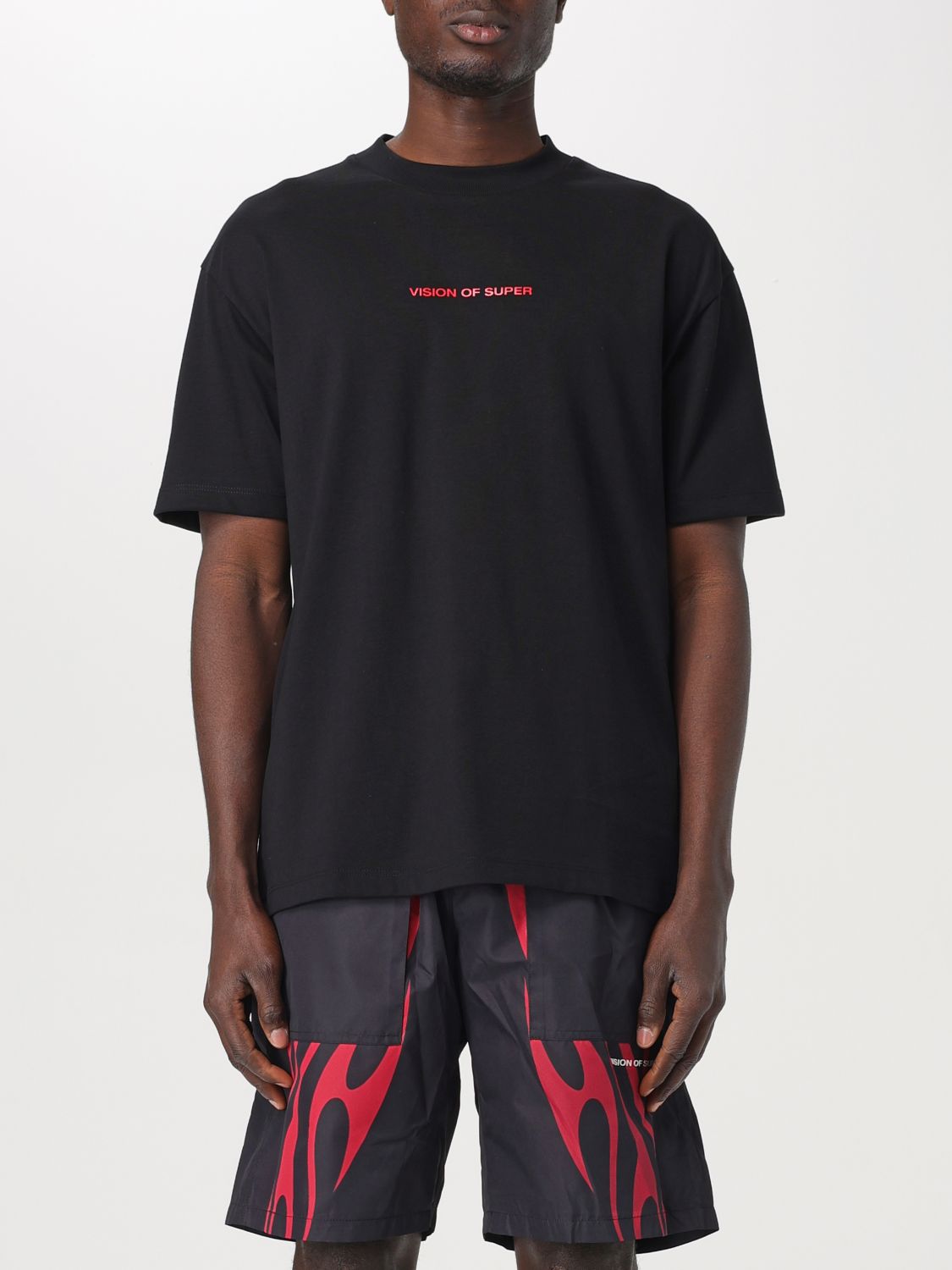 Shop Vision Of Super T-shirt  Men Color Black