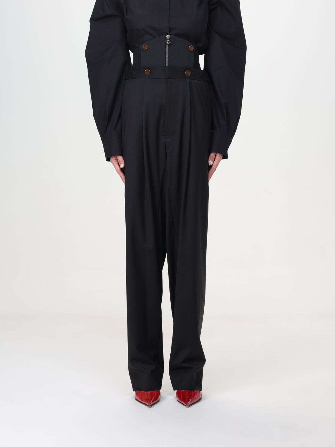Shop Vivienne Westwood Pants  Woman Color Black