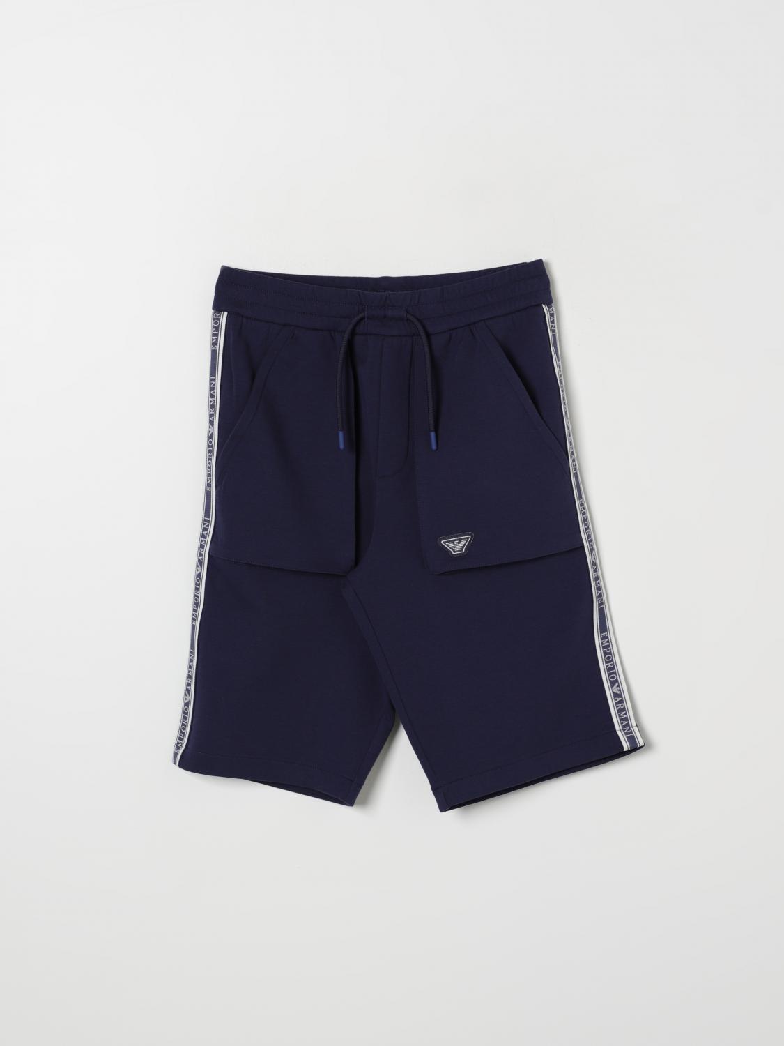 Emporio Armani Shorts  Kids Kids Color Blue In Blue