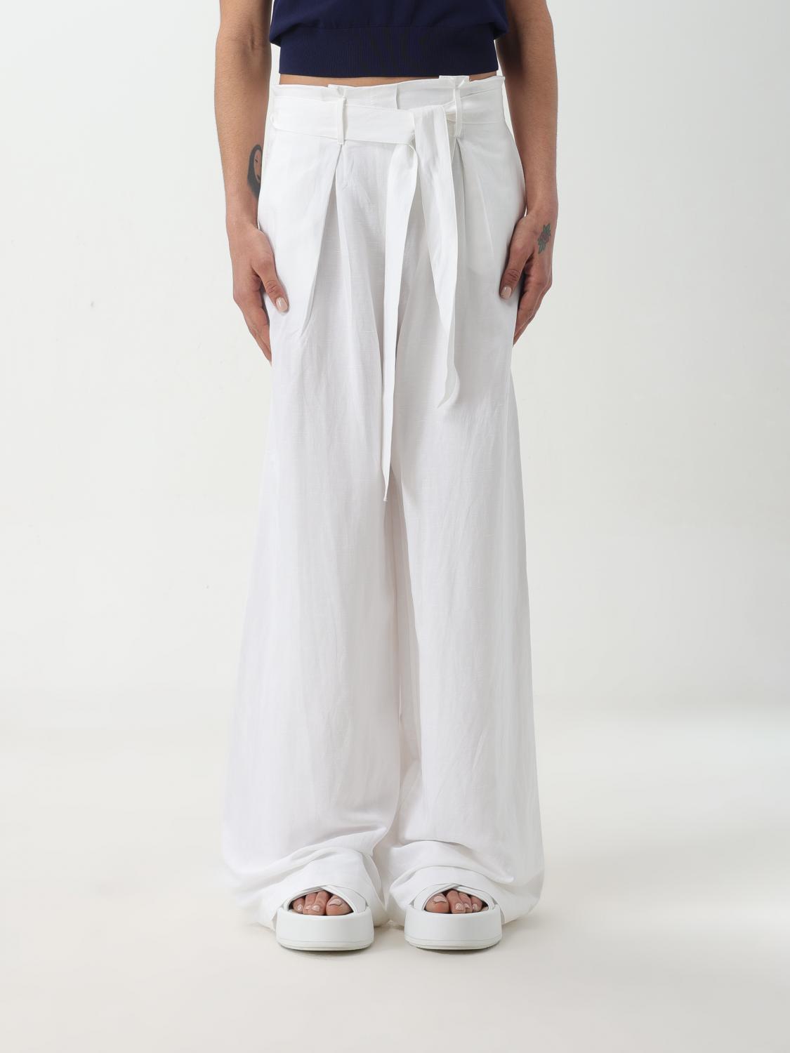 Shop Kaos Pants  Woman Color White