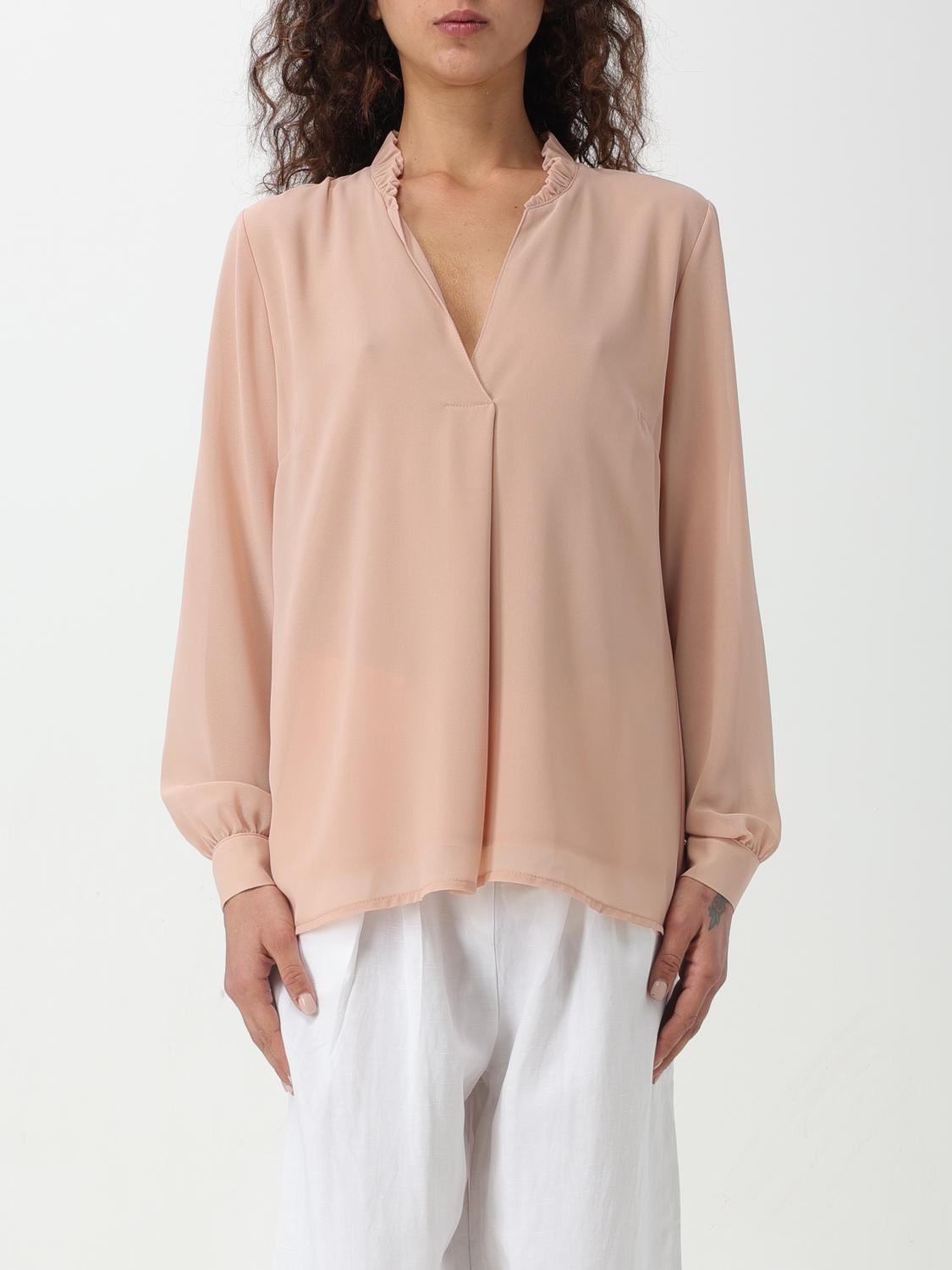 Shop Kaos Shirt  Woman Color Nude