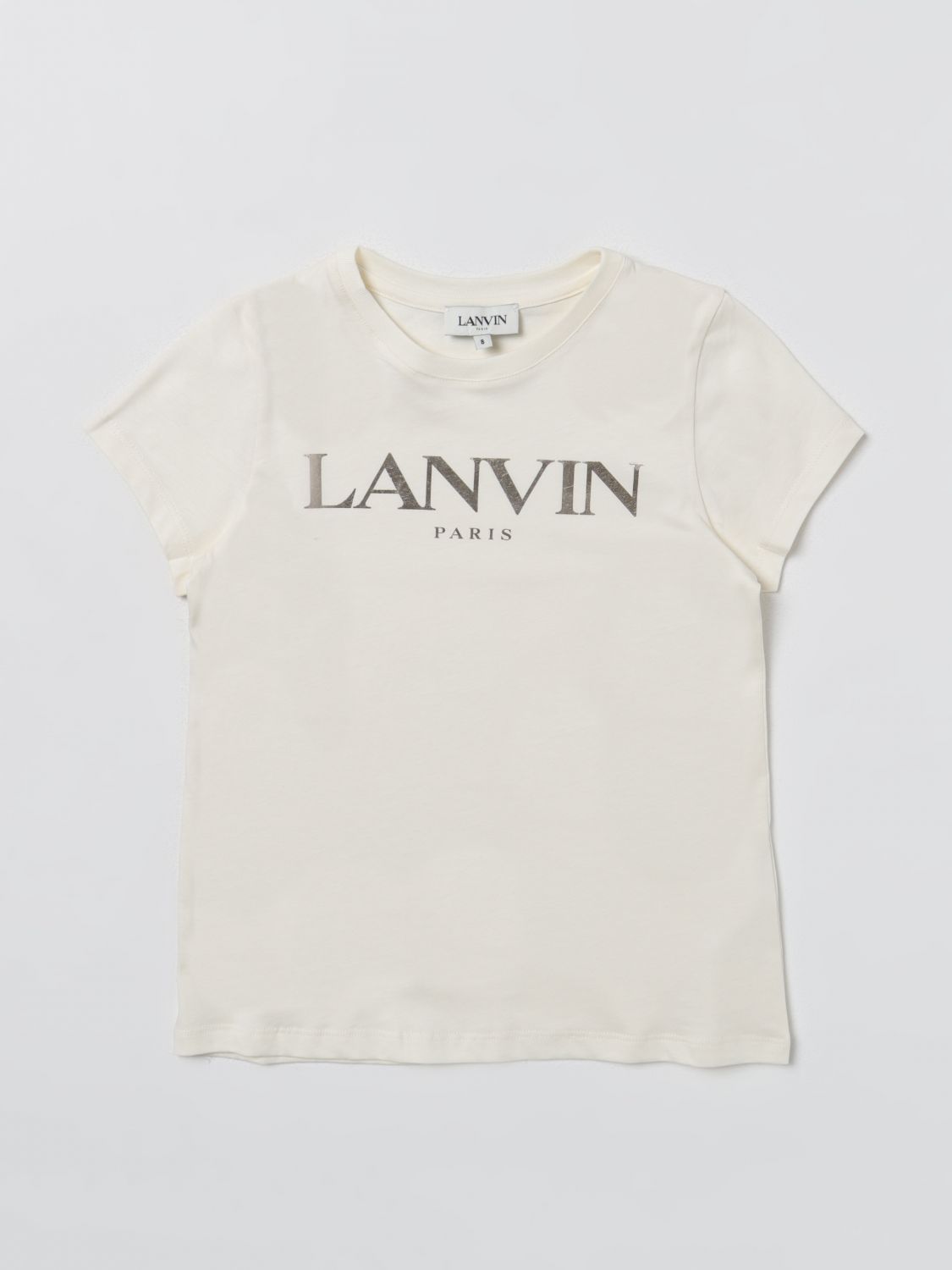 Shop Lanvin T-shirt  Kids Color Yellow