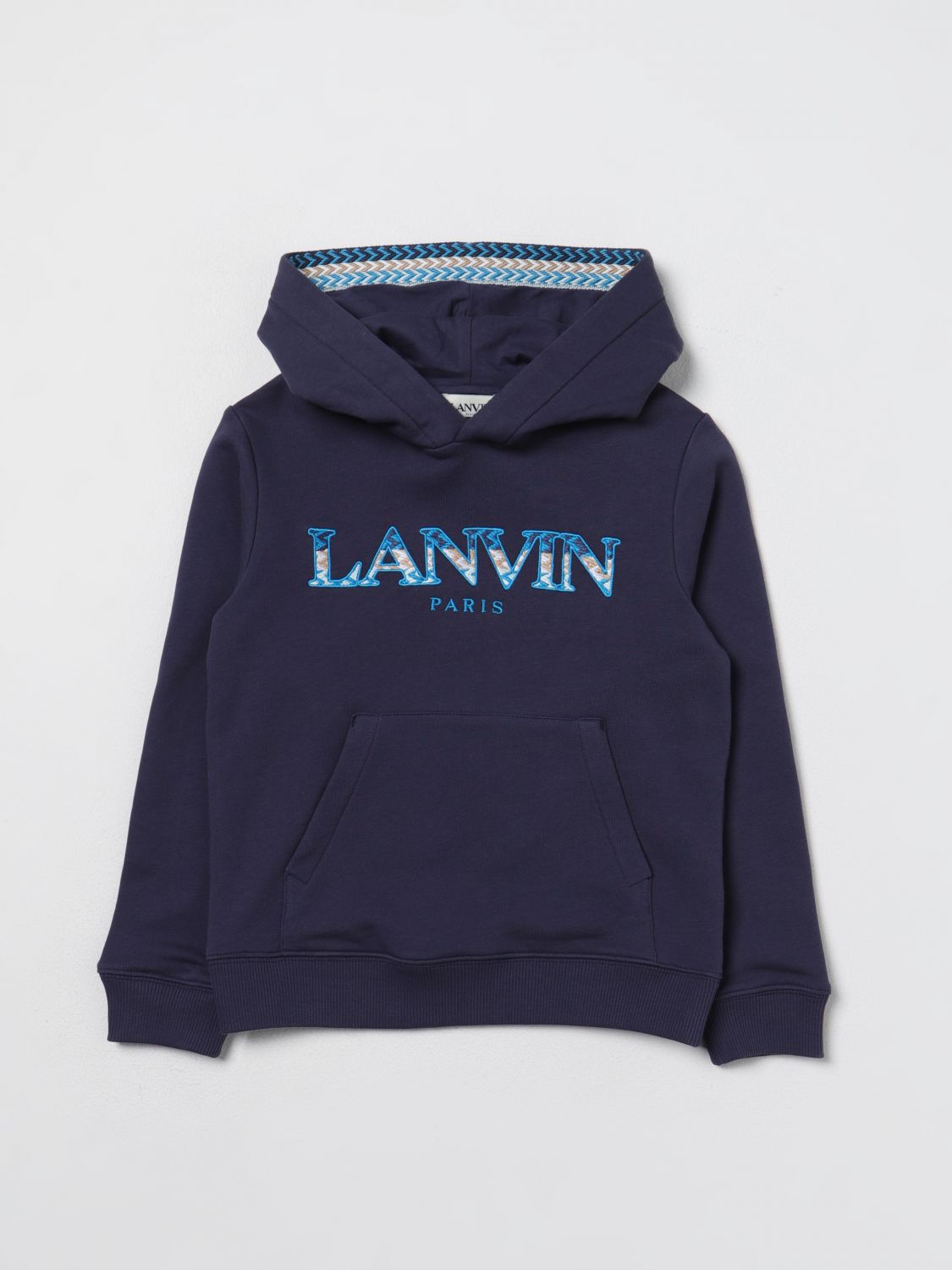 Shop Lanvin Sweater  Kids Color Marine