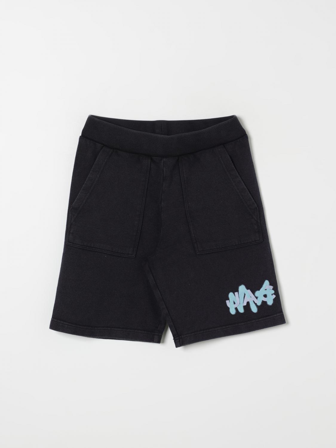 Shop Little Marc Jacobs Shorts  Kids Color Black