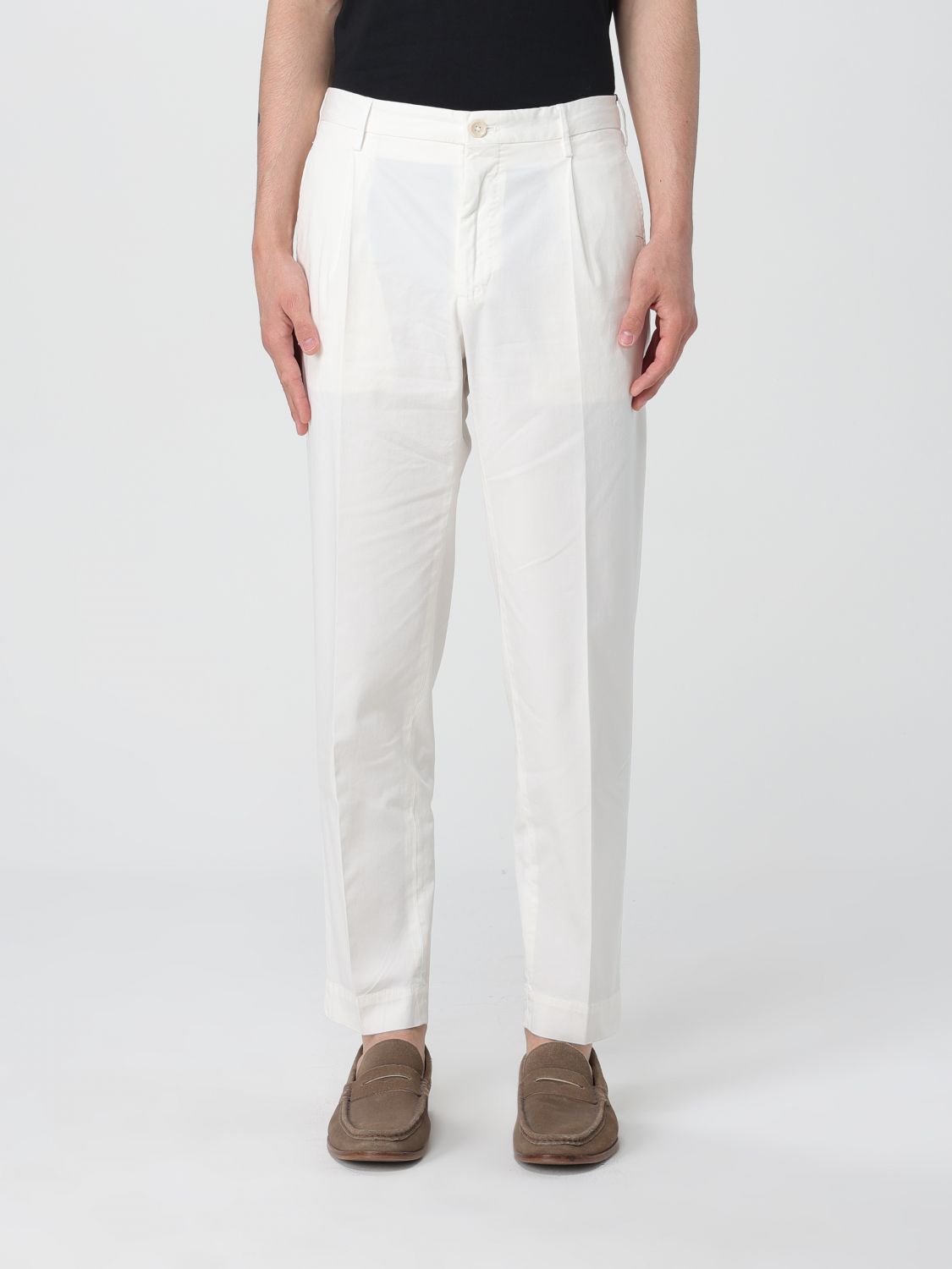 INCOTEX PANTS INCOTEX MEN COLOR WHITE F46314001