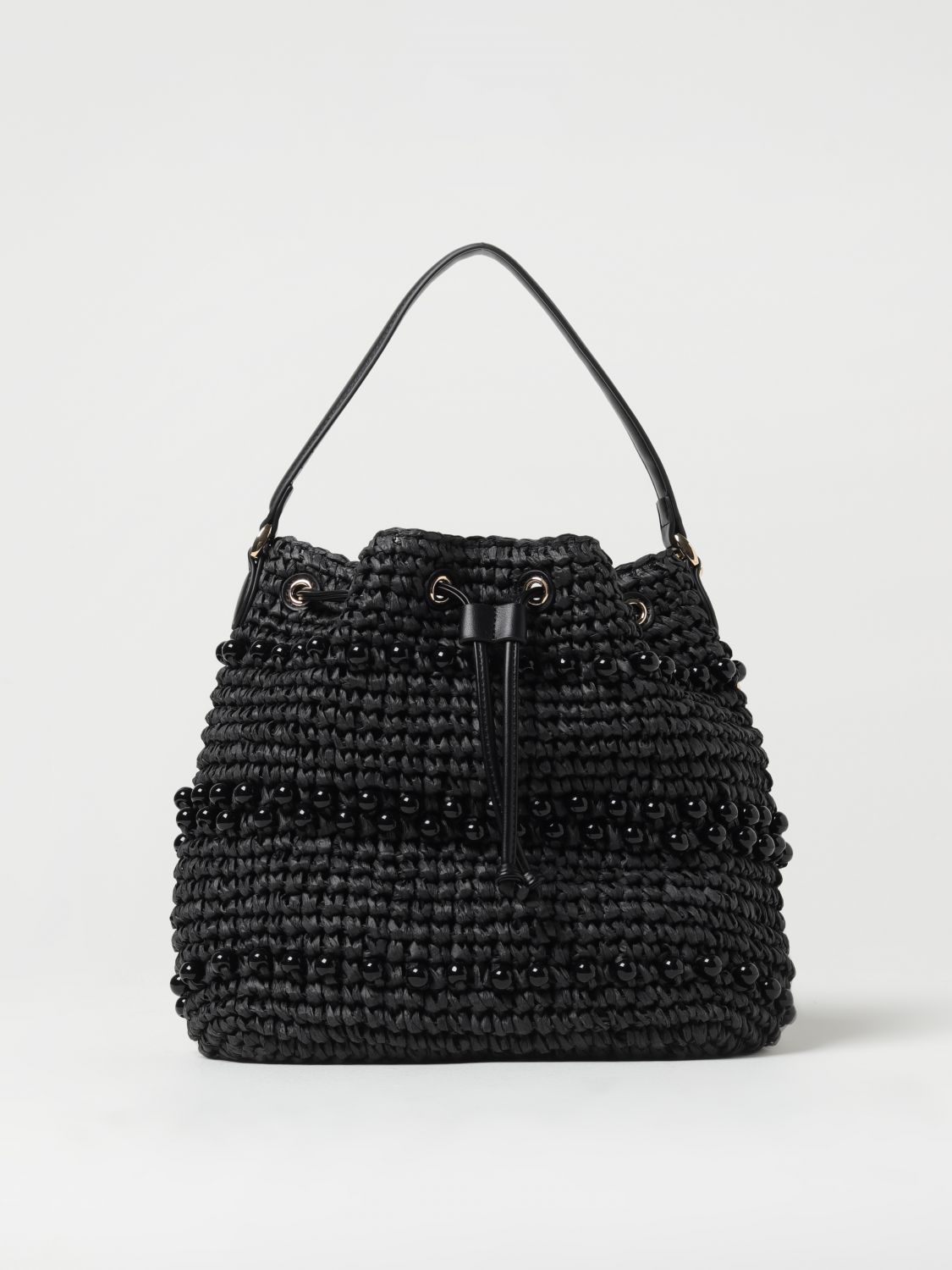 Shop Twinset Shoulder Bag  Woman Color Black