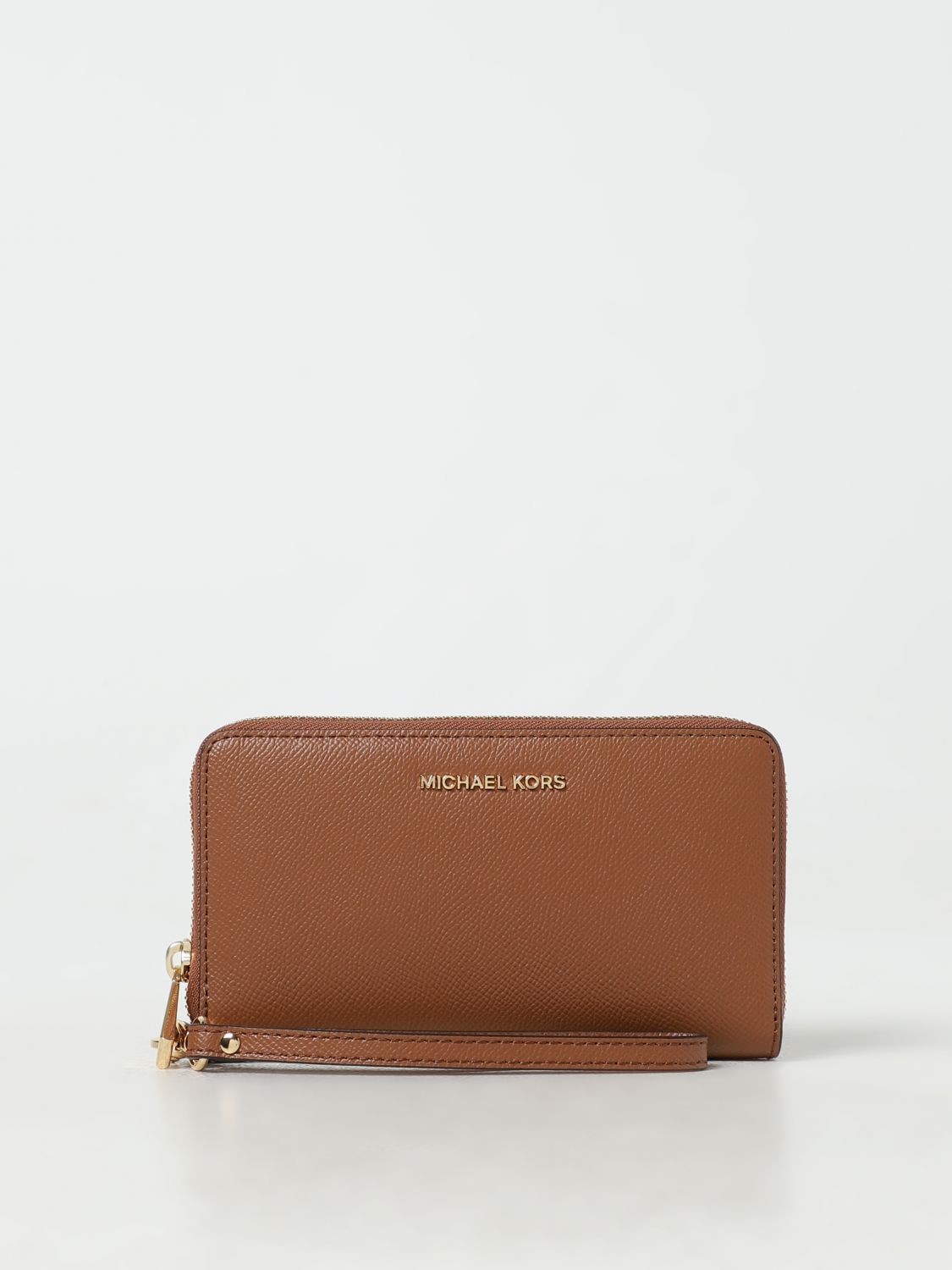 Shop Michael Kors Wallet  Woman Color Brown