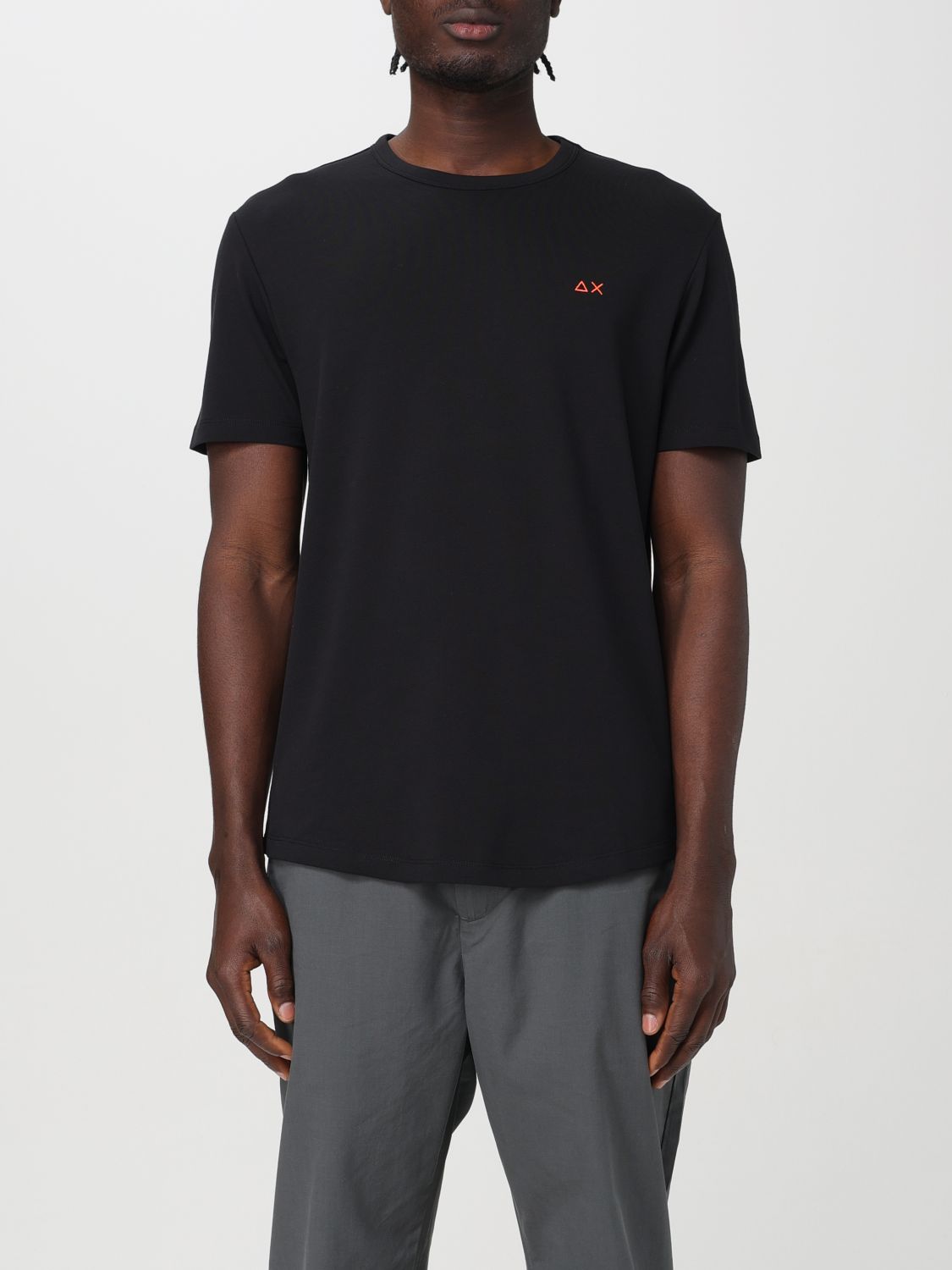 Shop Sun 68 T-shirt  Men Color Black