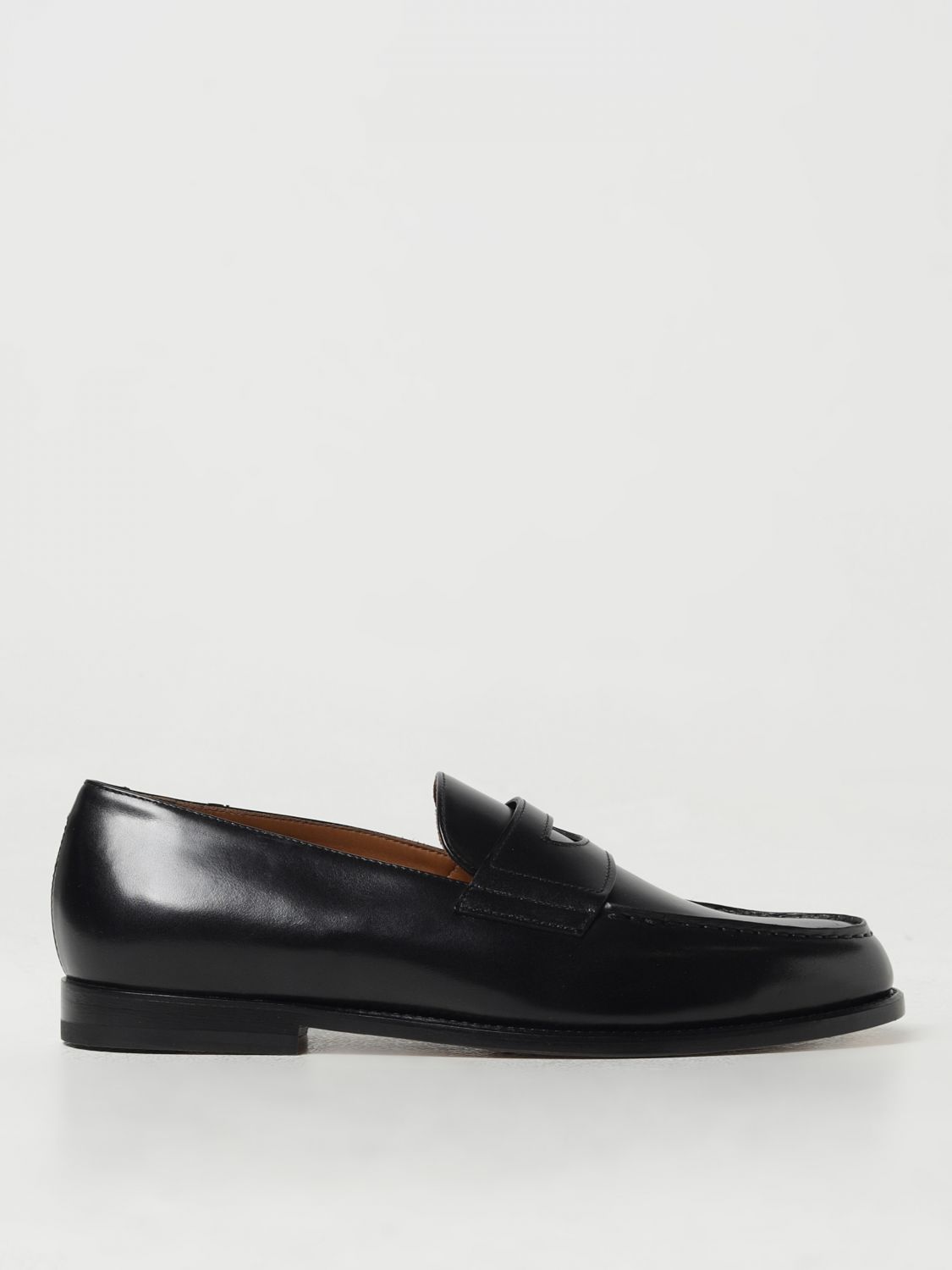 Shop Doucal's Loafers  Men Color Black