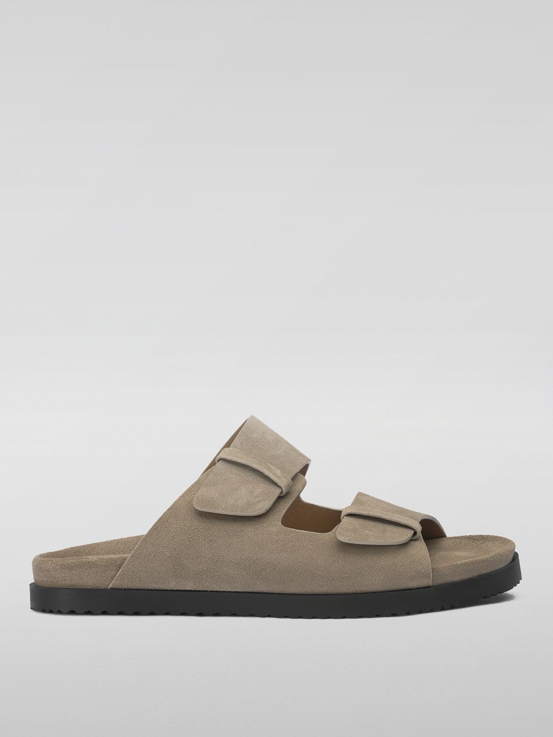 Shop Doucal's Sandals  Men Color Grey