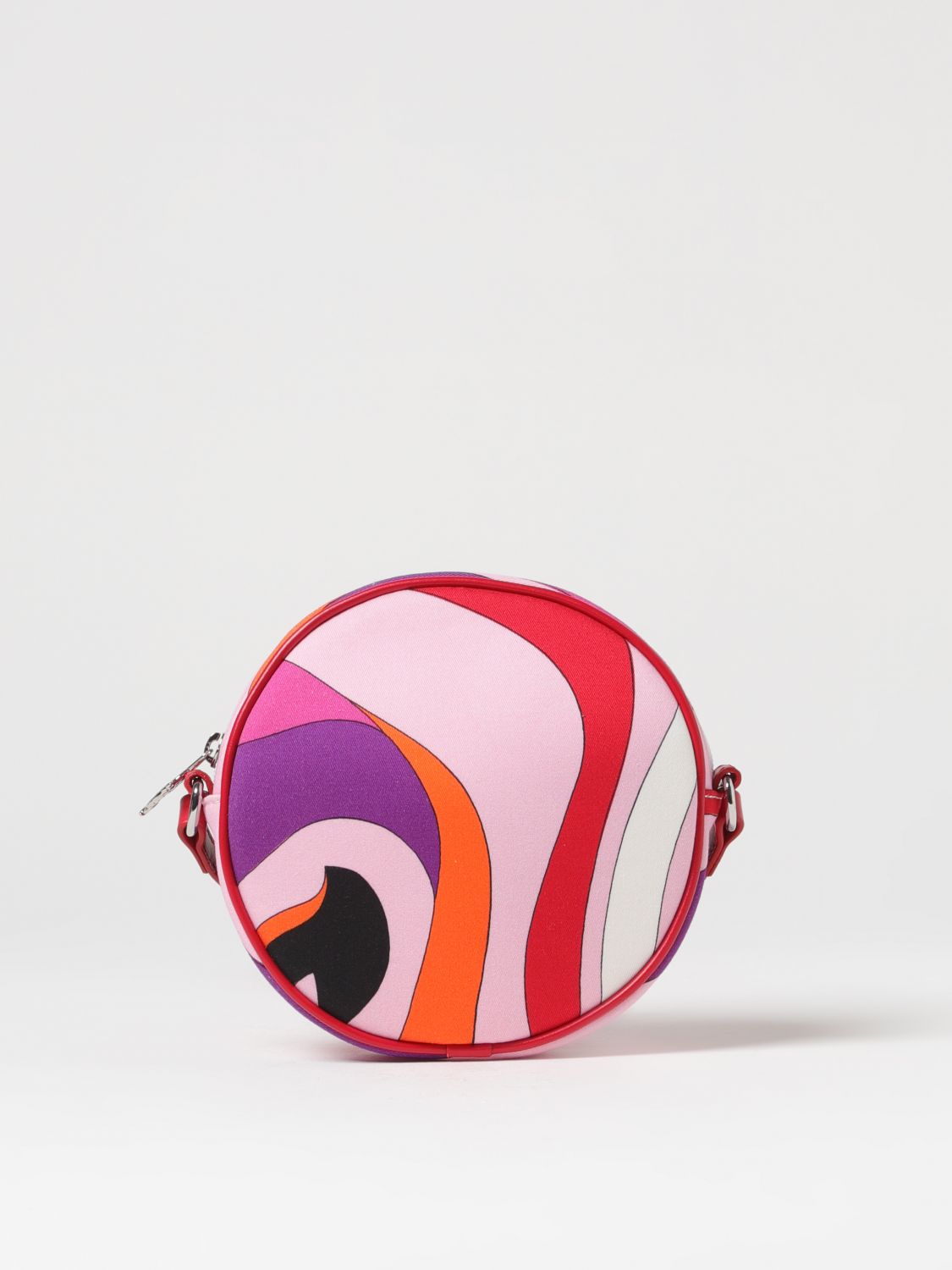 Shop Emilio Pucci Junior Clutch Pucci Kids Color Pink