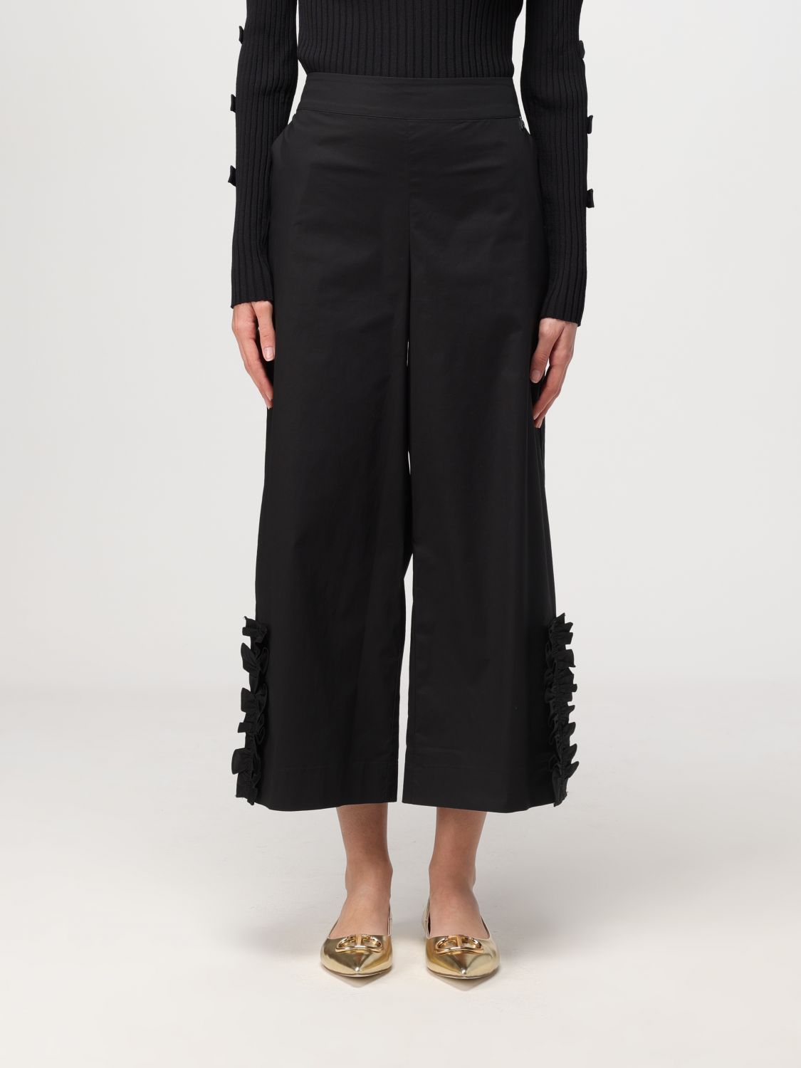 Shop Actitude Twinset Pants  Woman Color Black