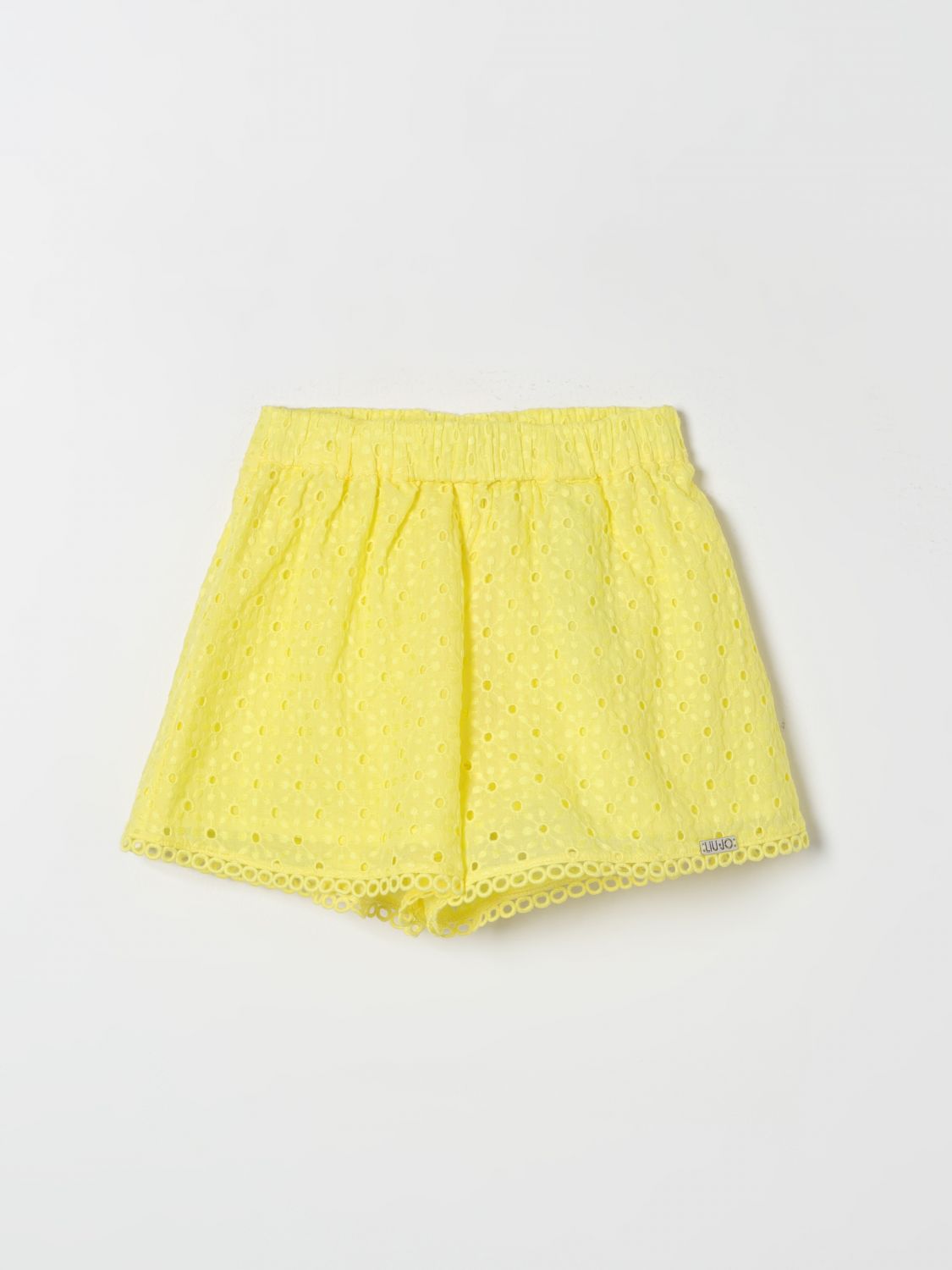 Shop Liu •jo Short Liu Jo Kids Color Yellow