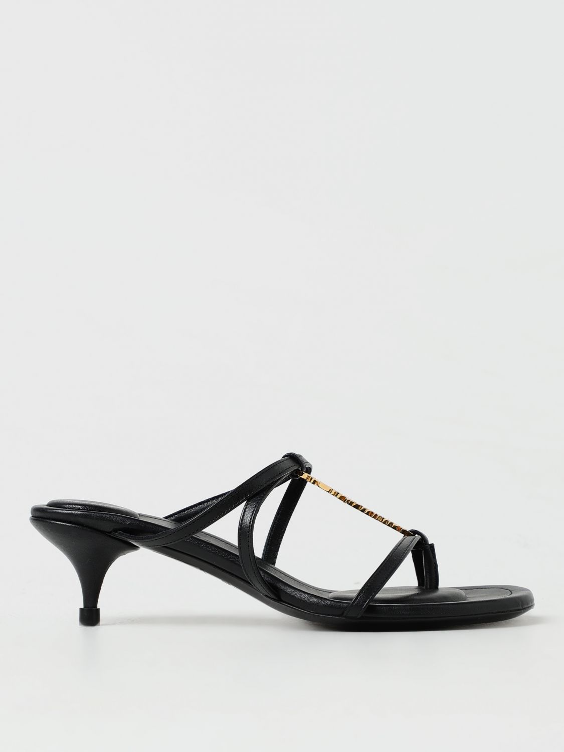 Shop Jacquemus Heeled Sandals  Woman Color Black