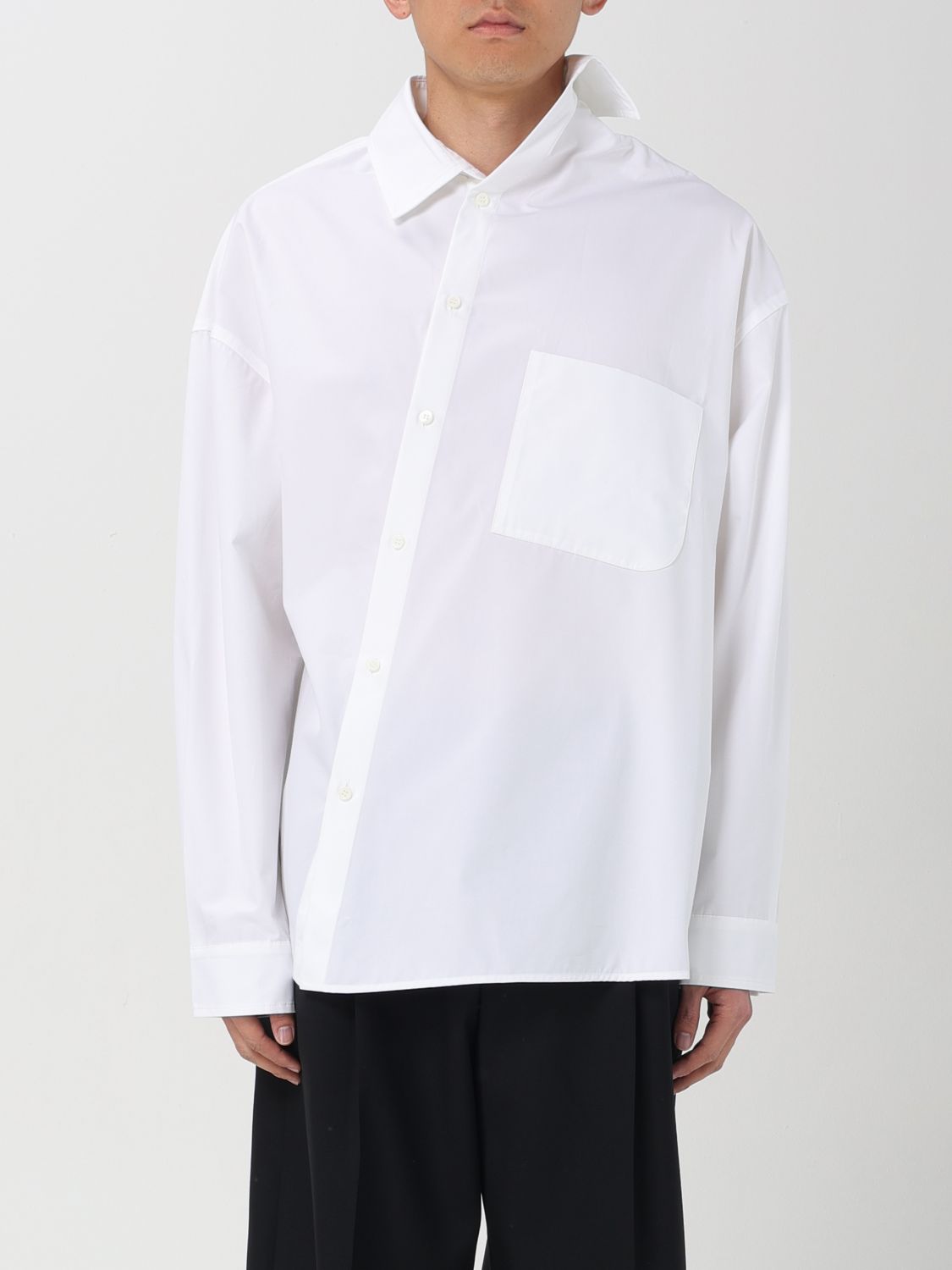 Shop Jacquemus Shirt  Men Color White