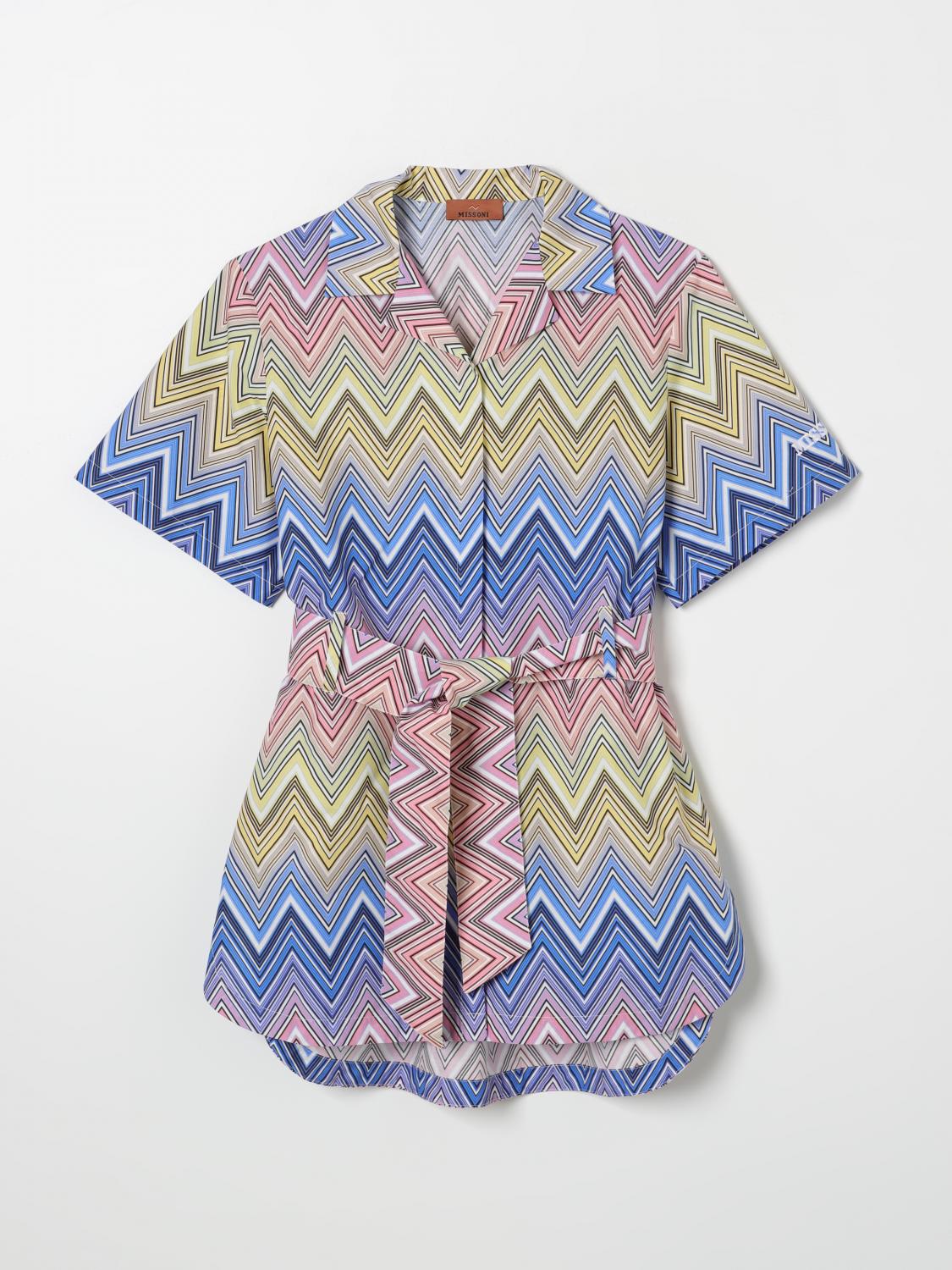 Shop Missoni Dress  Kids Color Multicolor