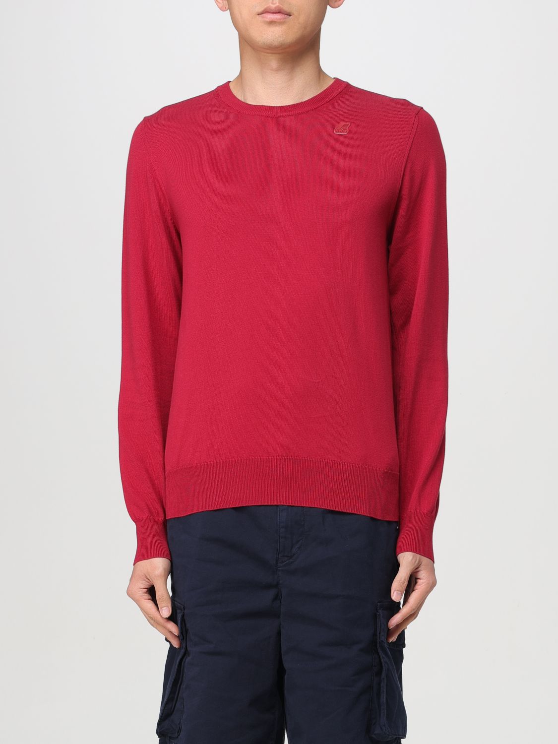 Shop K-way Sweater  Men Color Red