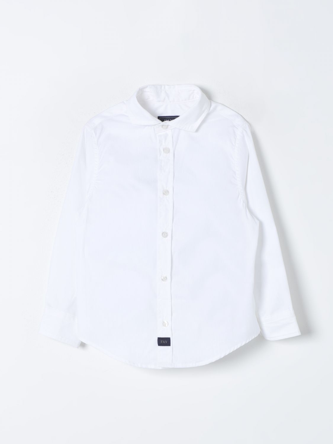 Shop Fay Junior Shirt  Kids Color White