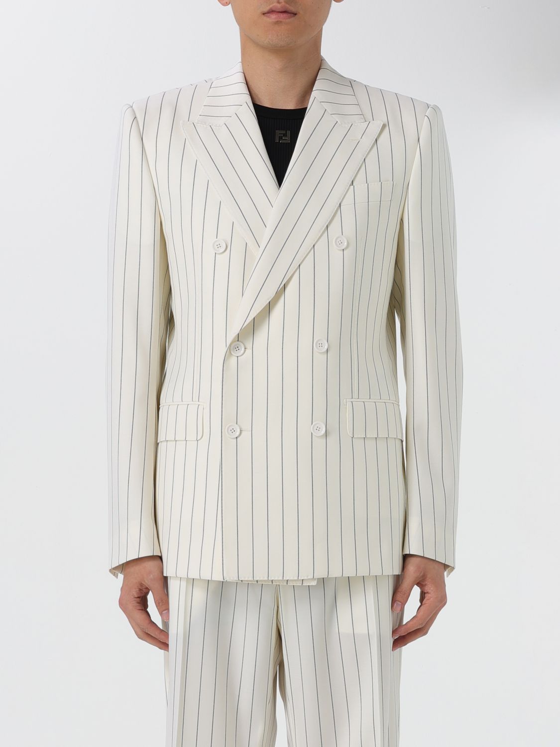 Shop Dolce & Gabbana Jacket  Men Color White
