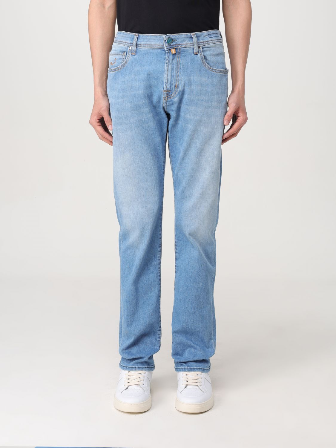 Shop Jacob Cohen Jeans  Men Color Denim