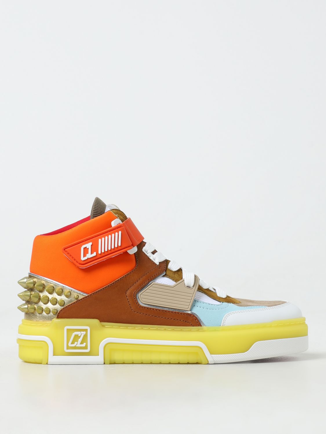 Shop Christian Louboutin Sneakers  Men Color Multicolor