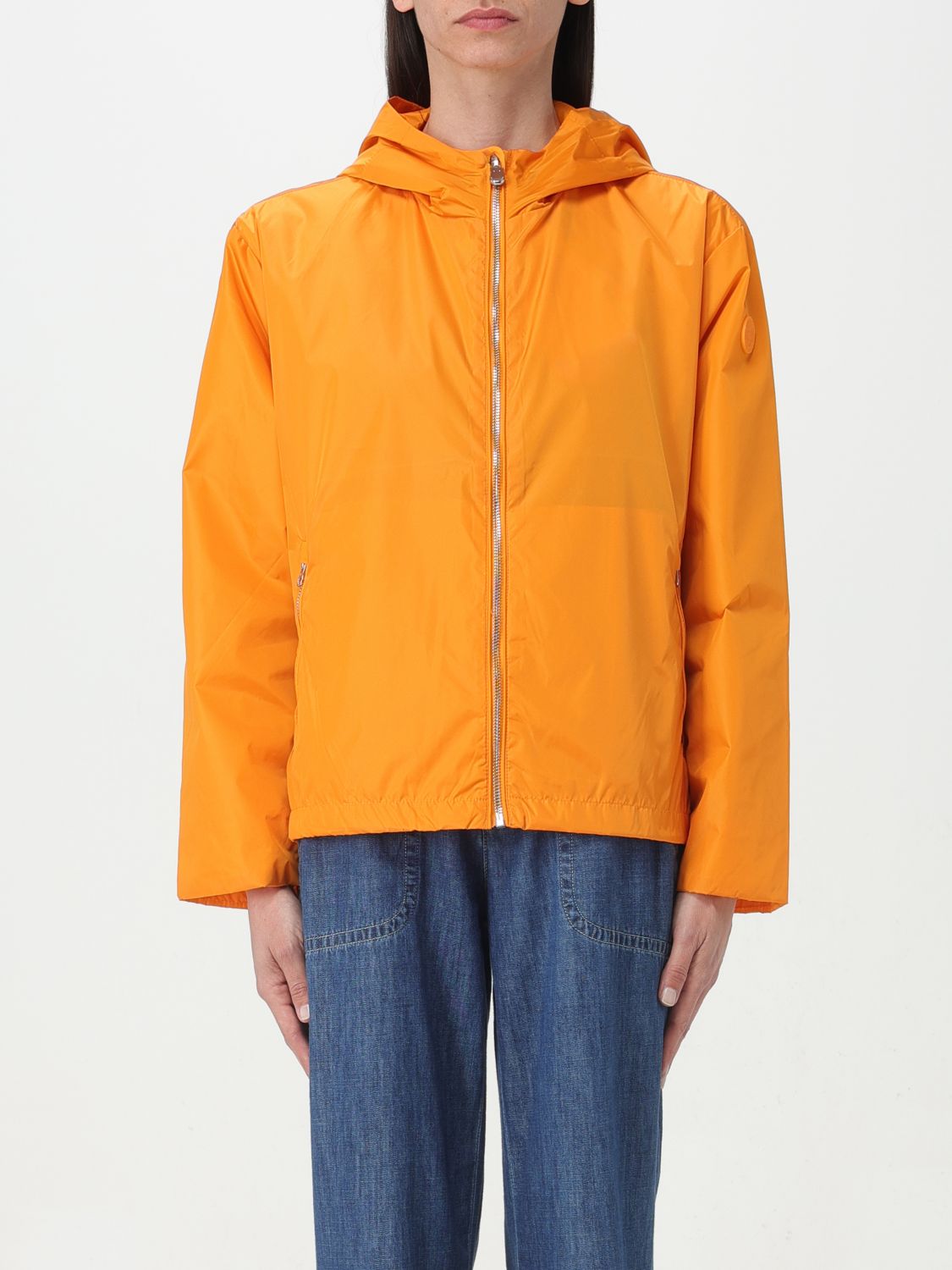 Shop Save The Duck Jacket  Woman Color Orange