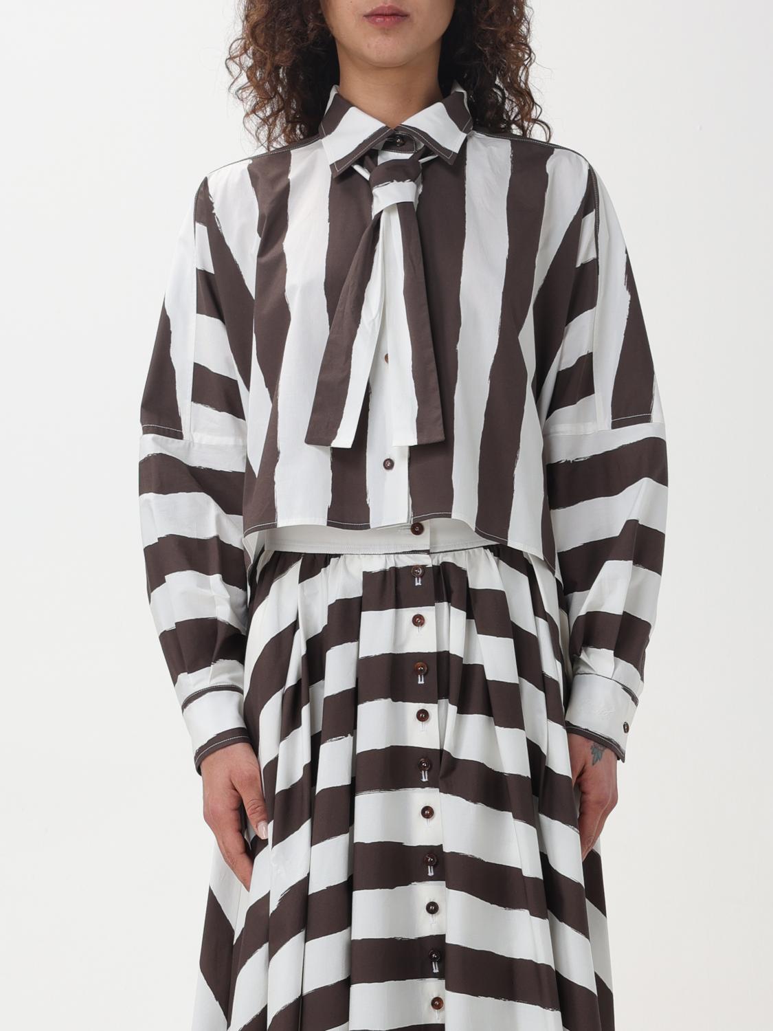 Philosophy Di Lorenzo Serafini Shirt Woman Color Ivory In Ivory