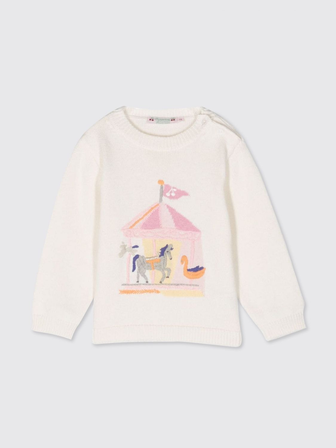 Shop Bonpoint Sweater  Kids Color White