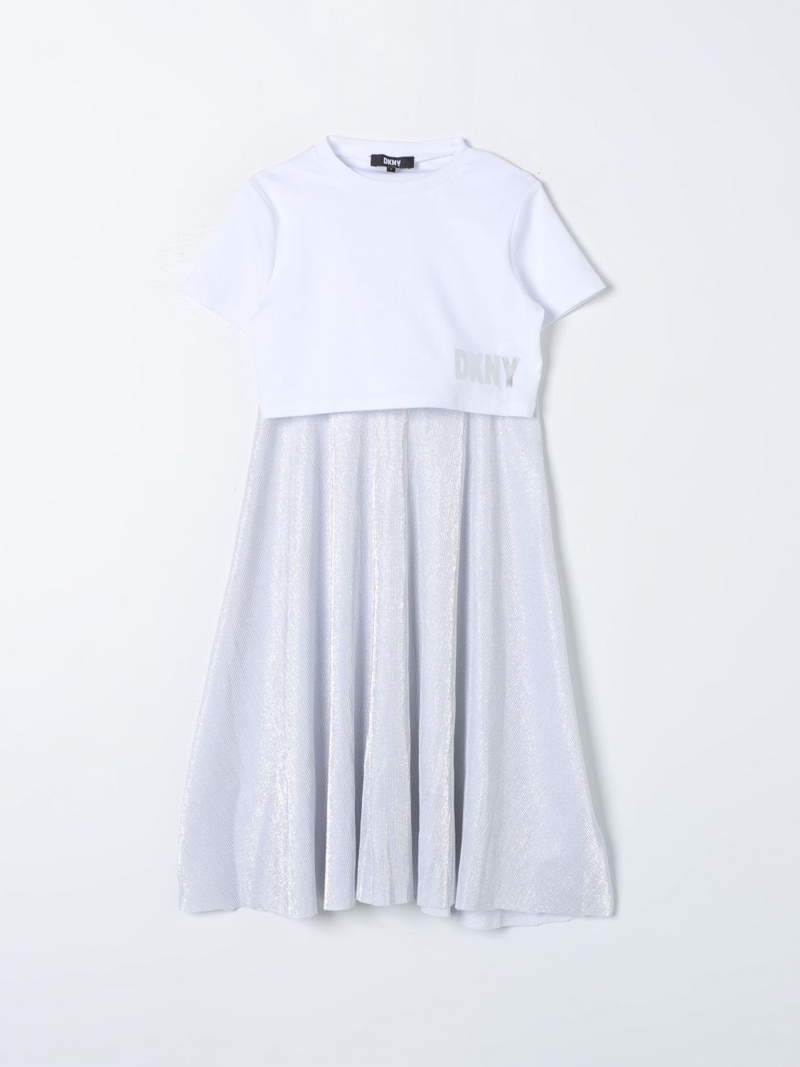 Shop Dkny Dress  Kids Color Grey