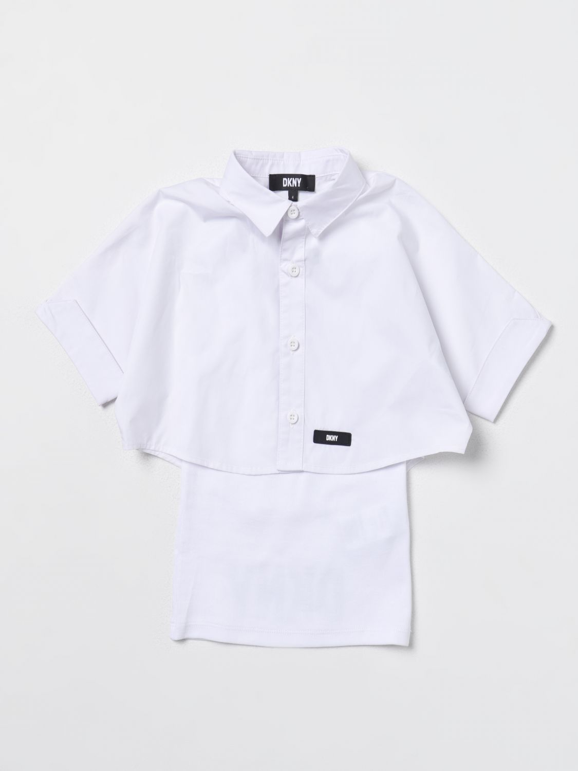 衬衫 DKNY 儿童 颜色 白色