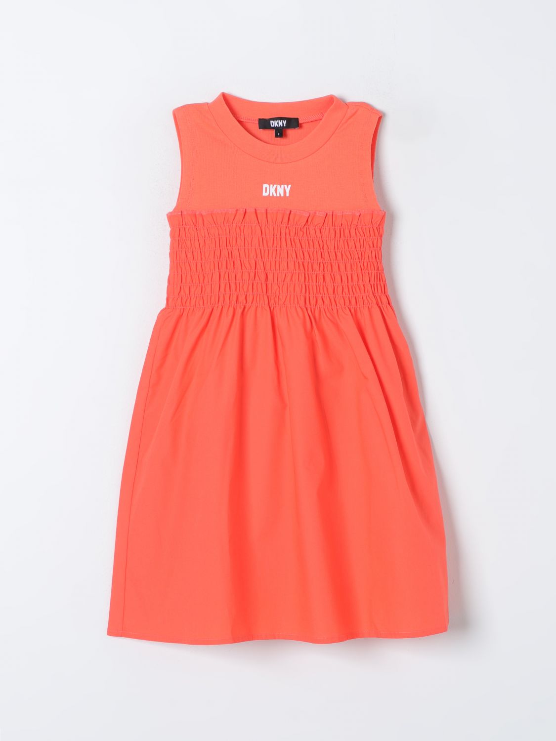 连衣裙 DKNY 儿童 颜色 橙色