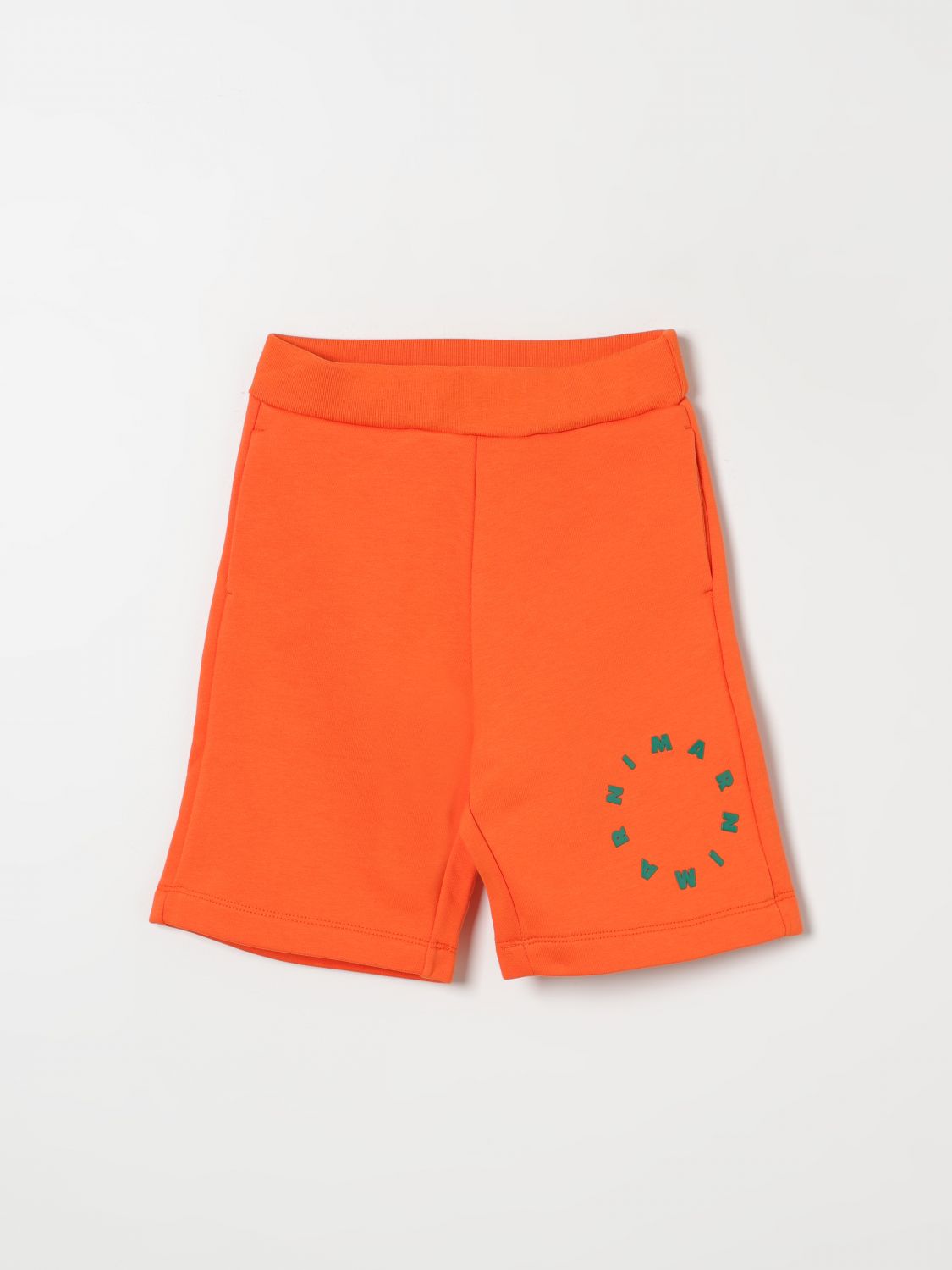 Shop Marni Shorts  Kids Color Orange