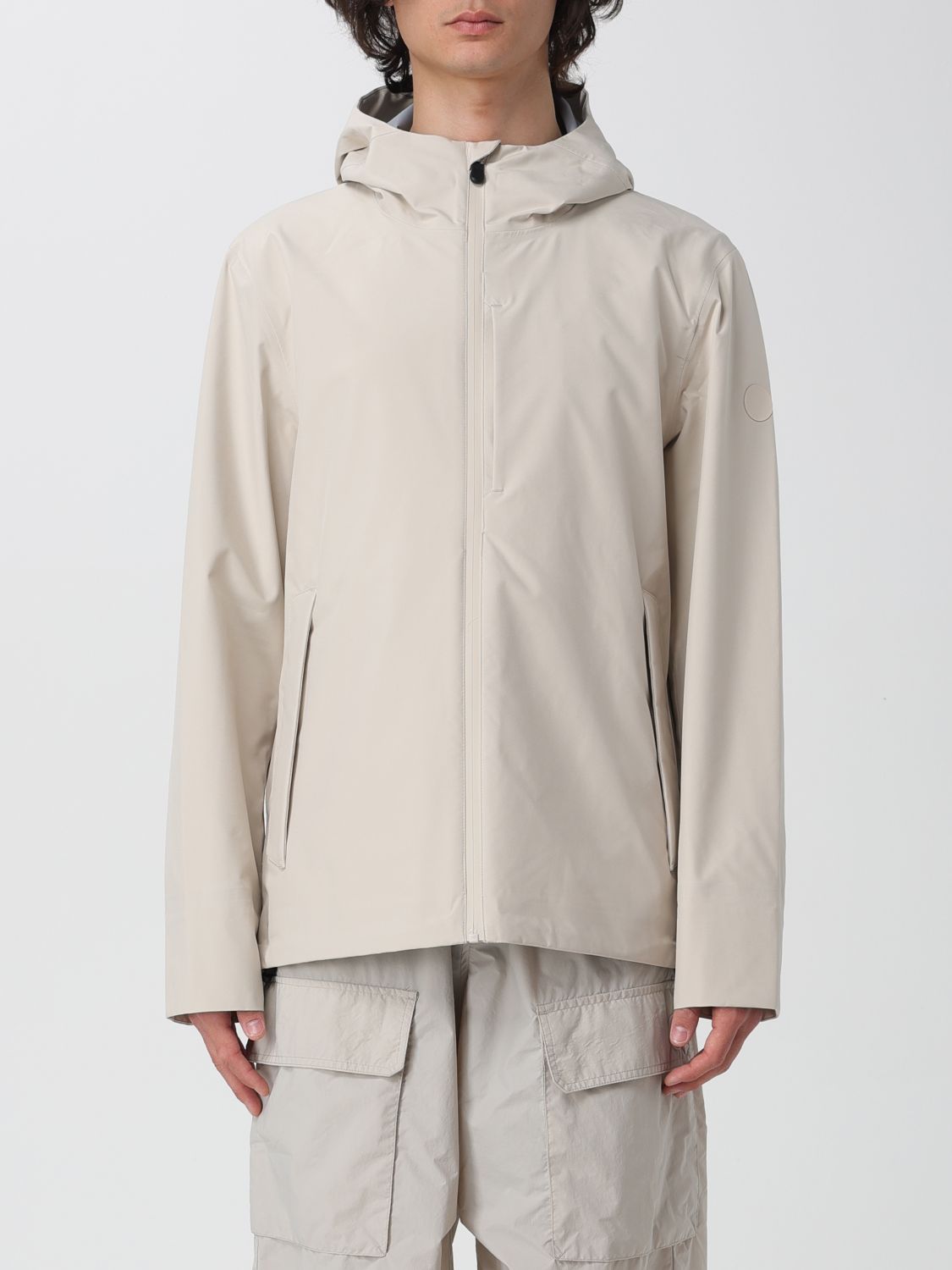 Save The Duck Jacket Men Color Beige In Beige