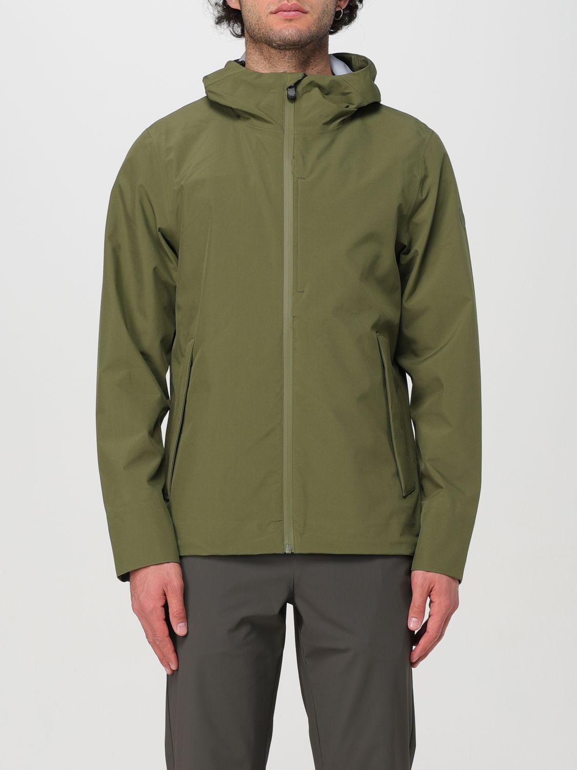 Save The Duck Jacket  Men Color Olive In Green