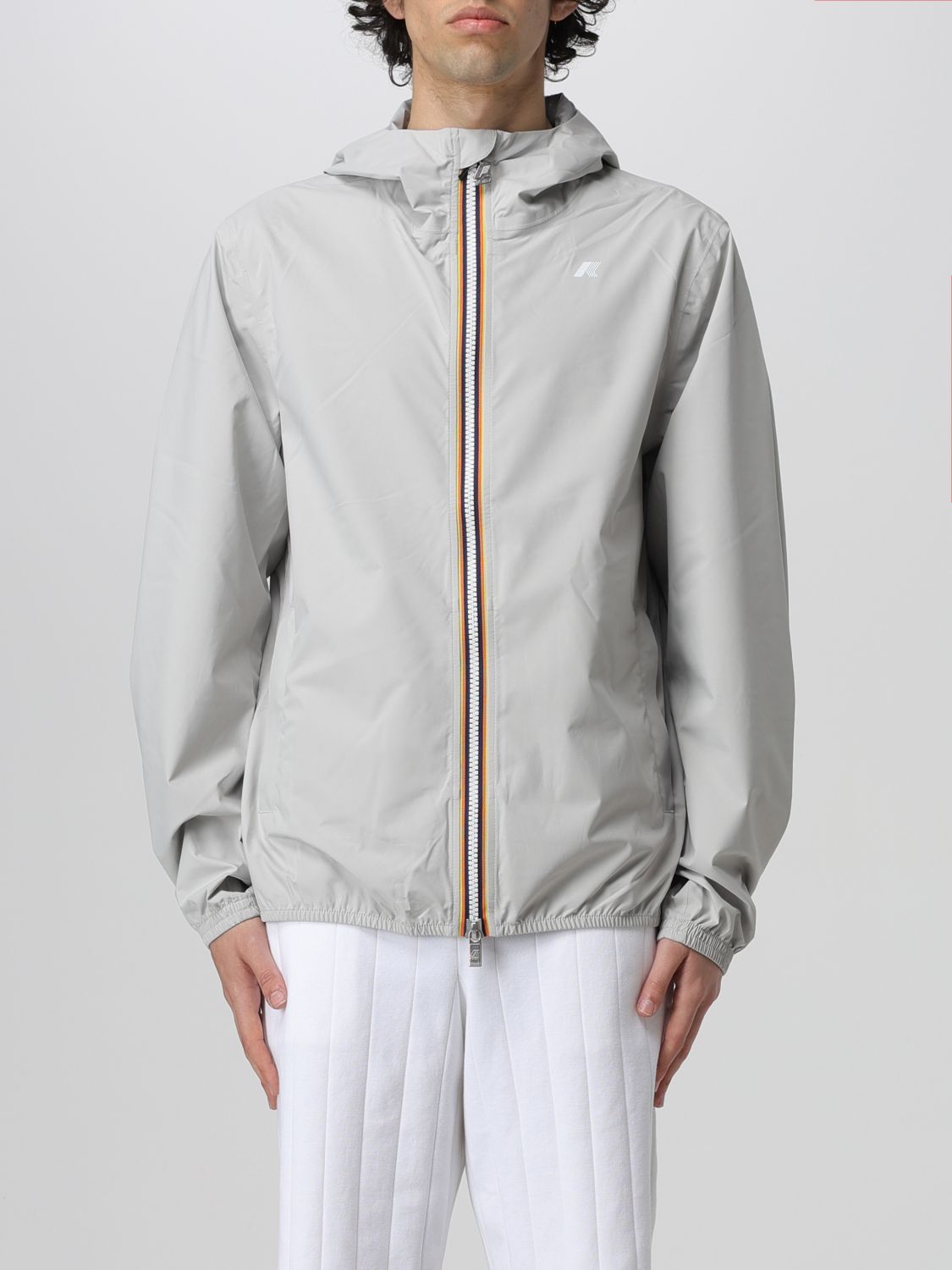 Shop K-way Jacket  Men Color Beige