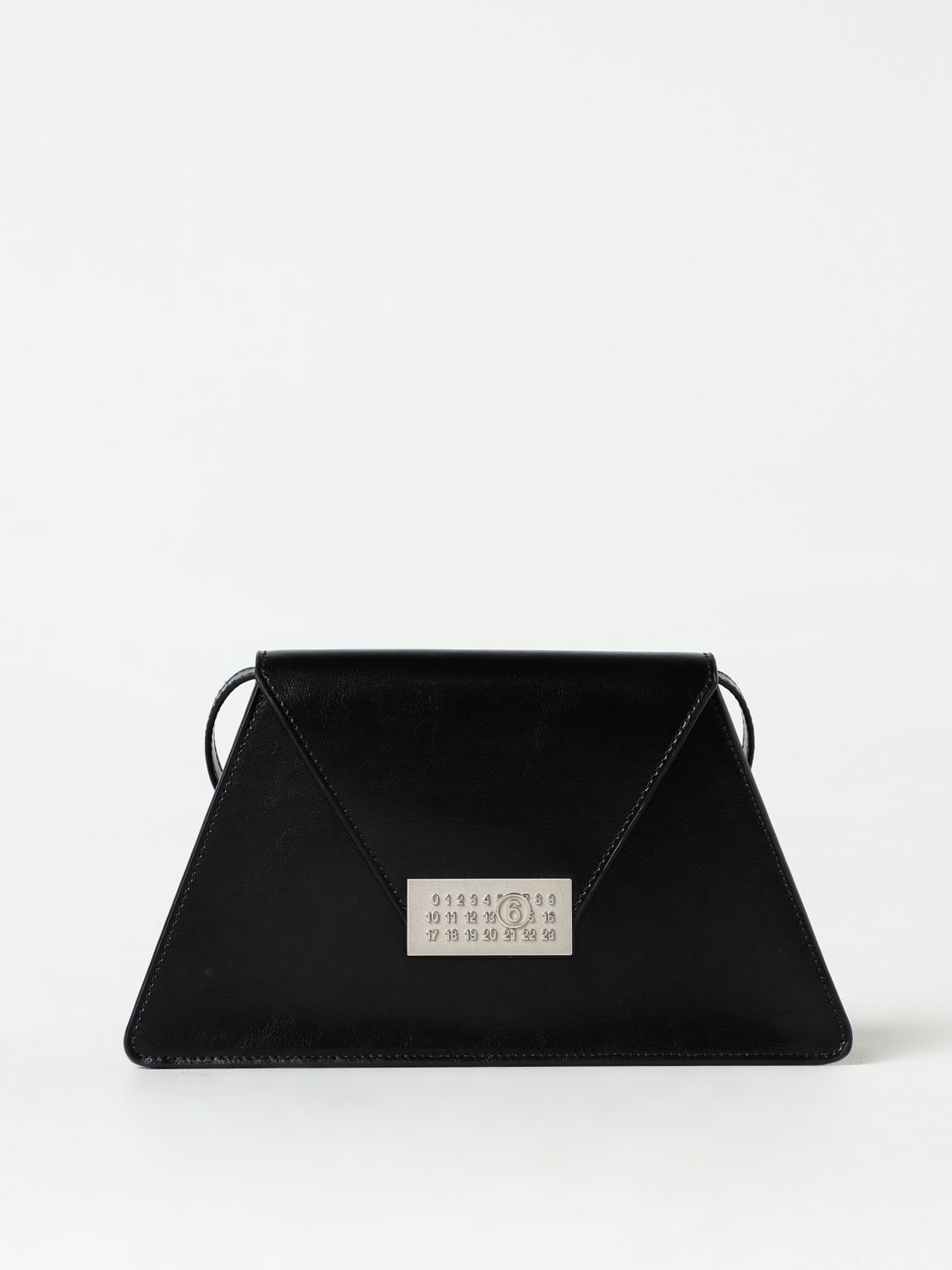 Shop Mm6 Maison Margiela Crossbody Bags  Woman Color Black